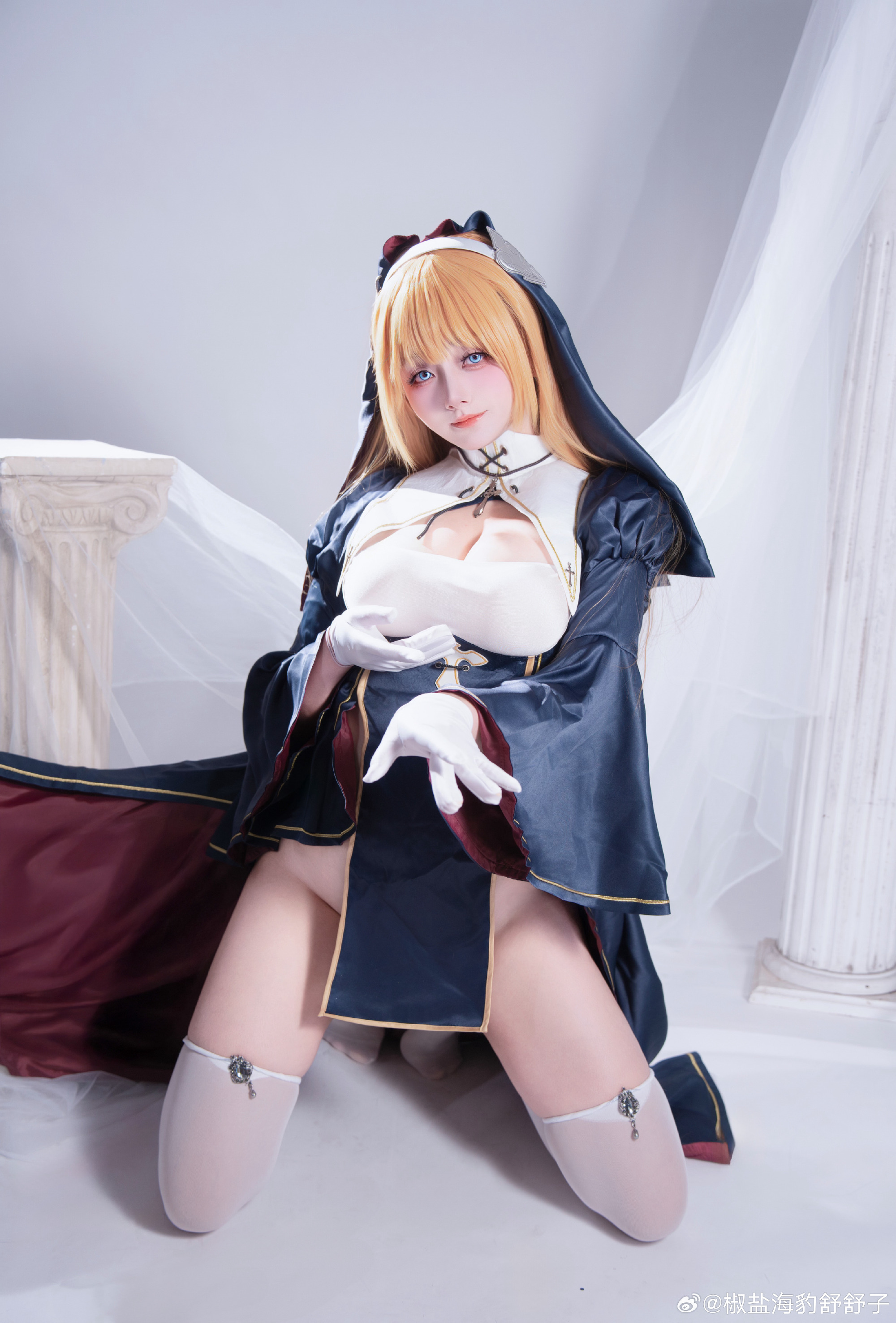 S[鉴赏] 椒盐海豹舒舒子 COSPLAY 修女夏洛特