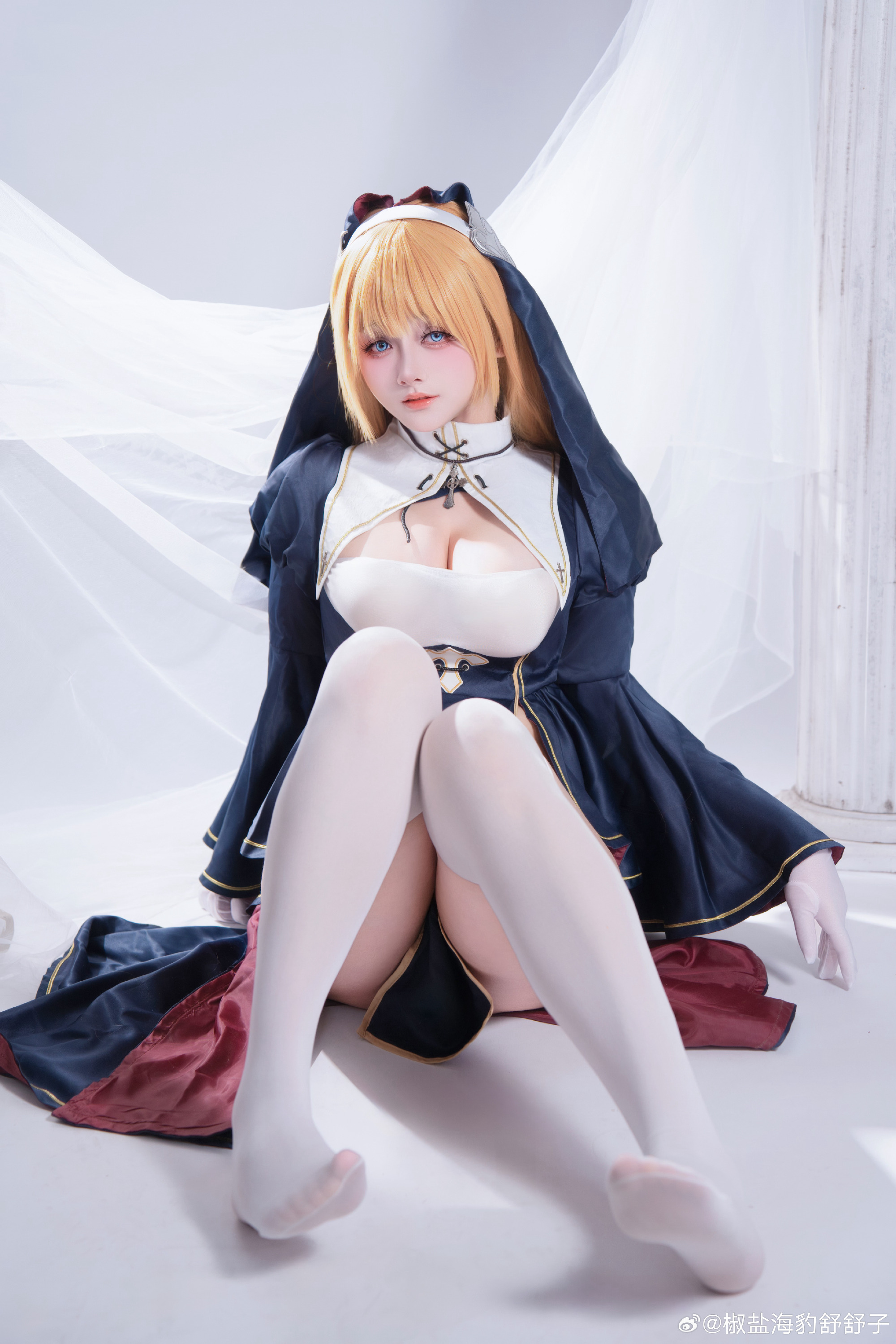 S[鉴赏] 椒盐海豹舒舒子 COSPLAY 修女夏洛特