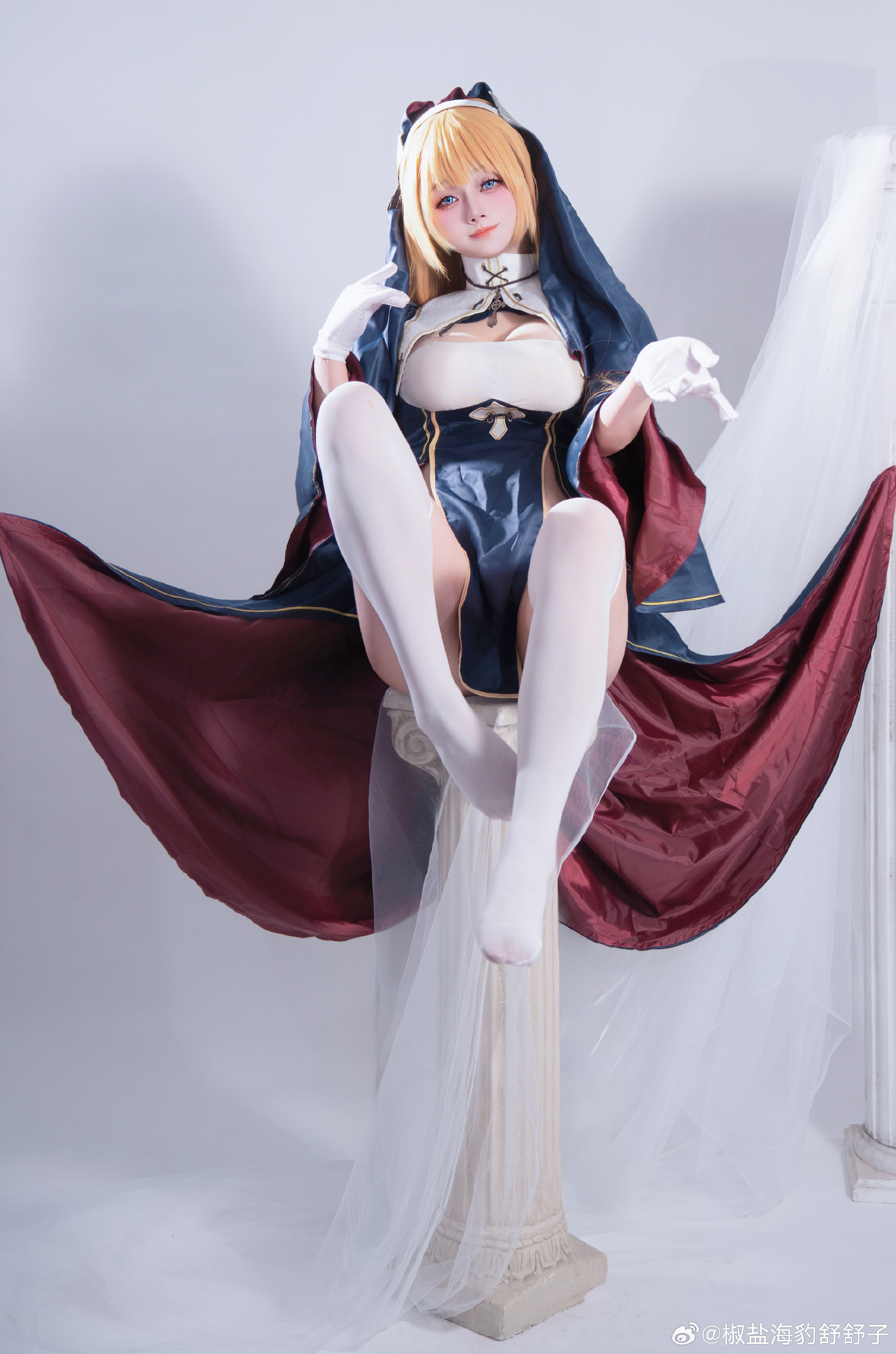 S[鉴赏] 椒盐海豹舒舒子 COSPLAY 修女夏洛特