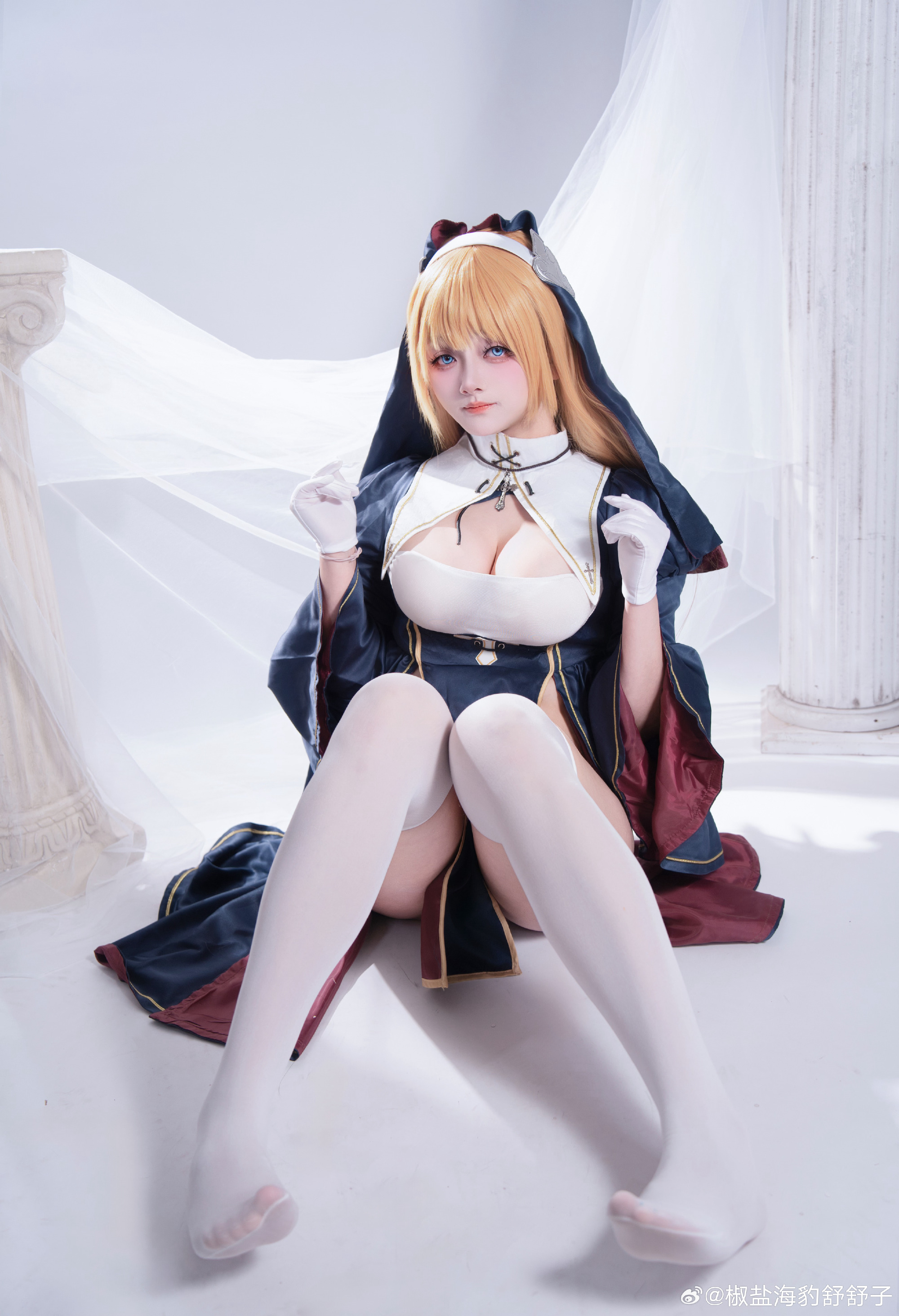 S[鉴赏] 椒盐海豹舒舒子 COSPLAY 修女夏洛特