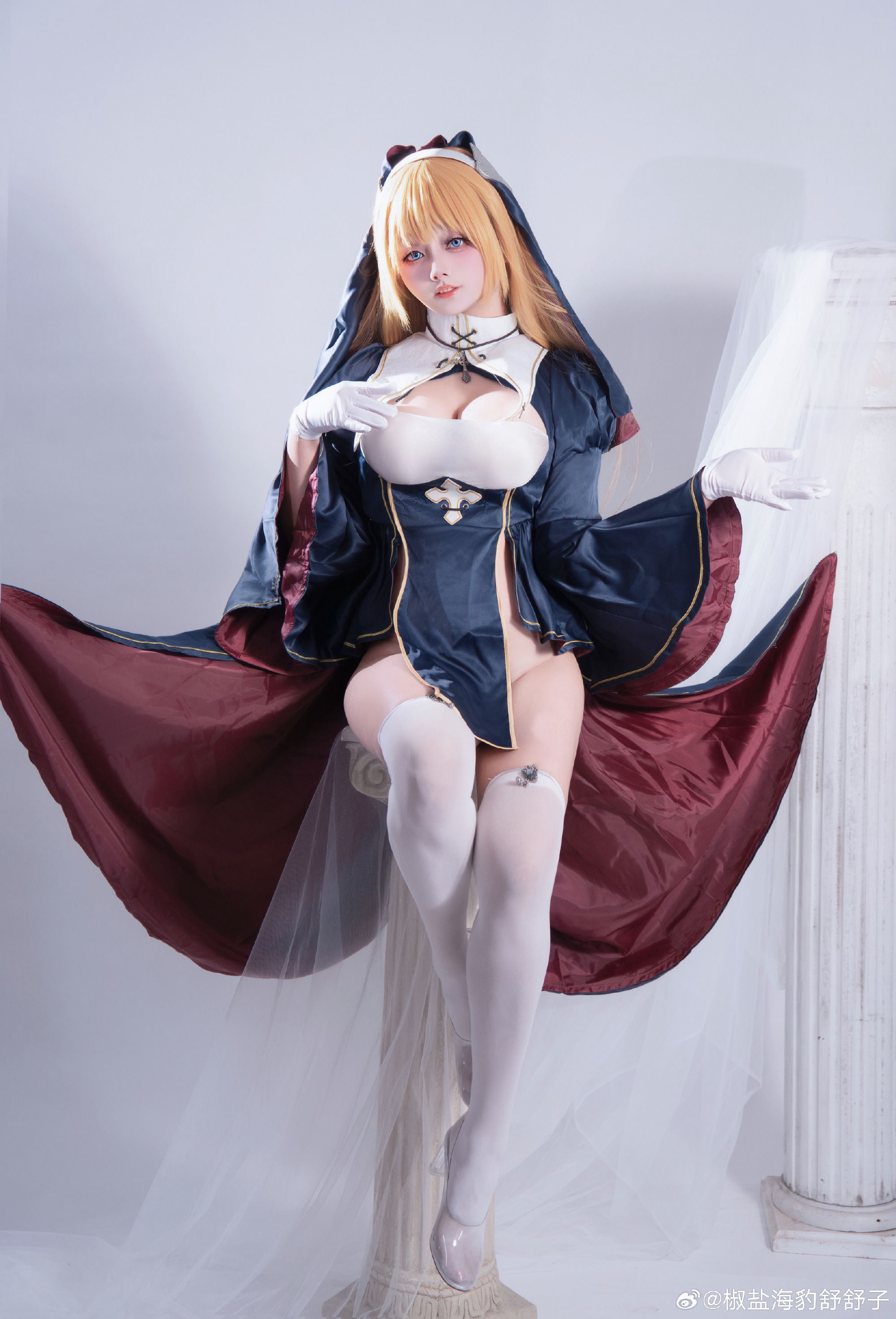 S[鉴赏] 椒盐海豹舒舒子 COSPLAY 修女夏洛特