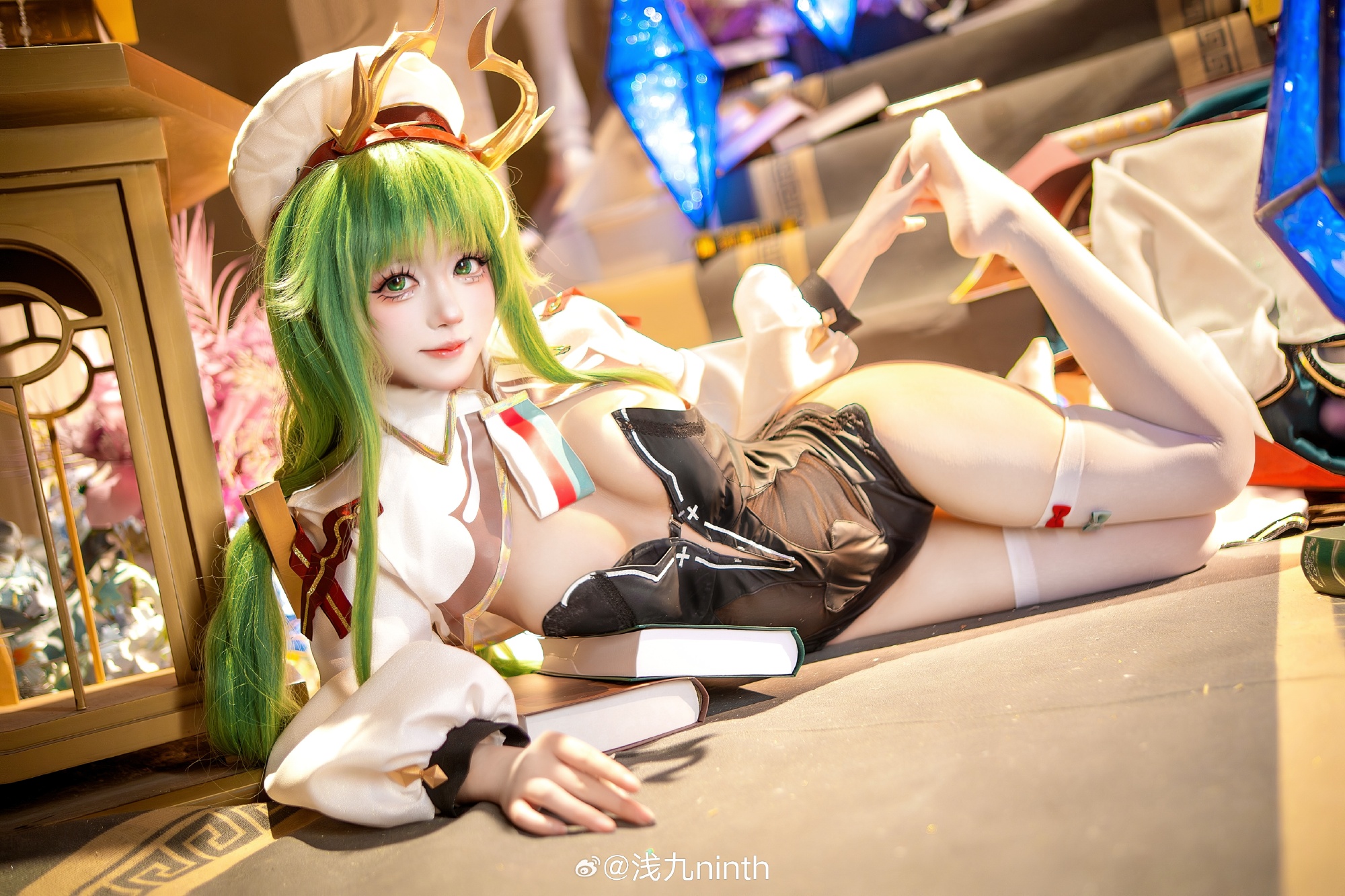 S[COS系]  @浅九ninth COSPLAY 碧蓝航线 拉斐尔 樊笼内的神光