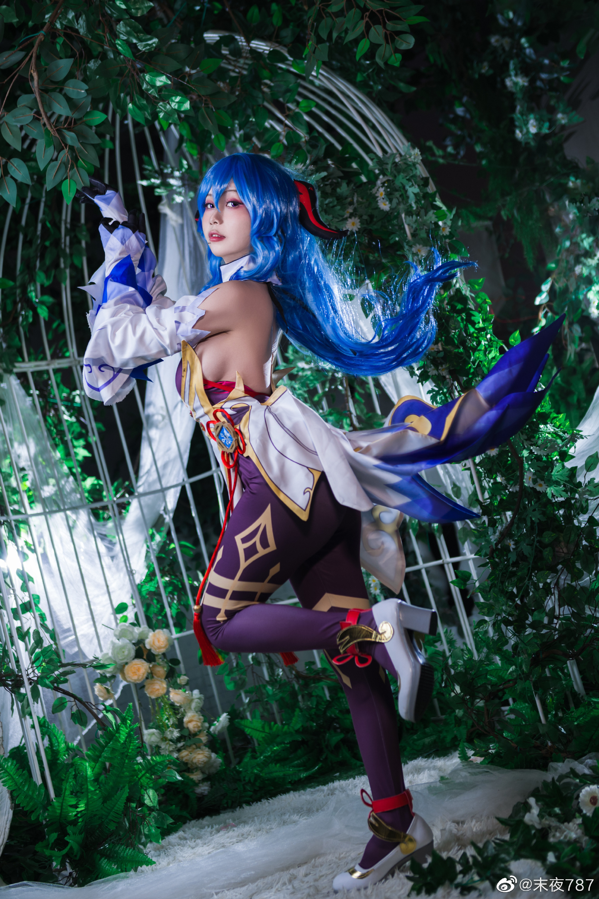 S[COS系] 末夜787 Cosplay 图片鉴赏 我的工作就是遵循与帝君的契约 原神 甘雨