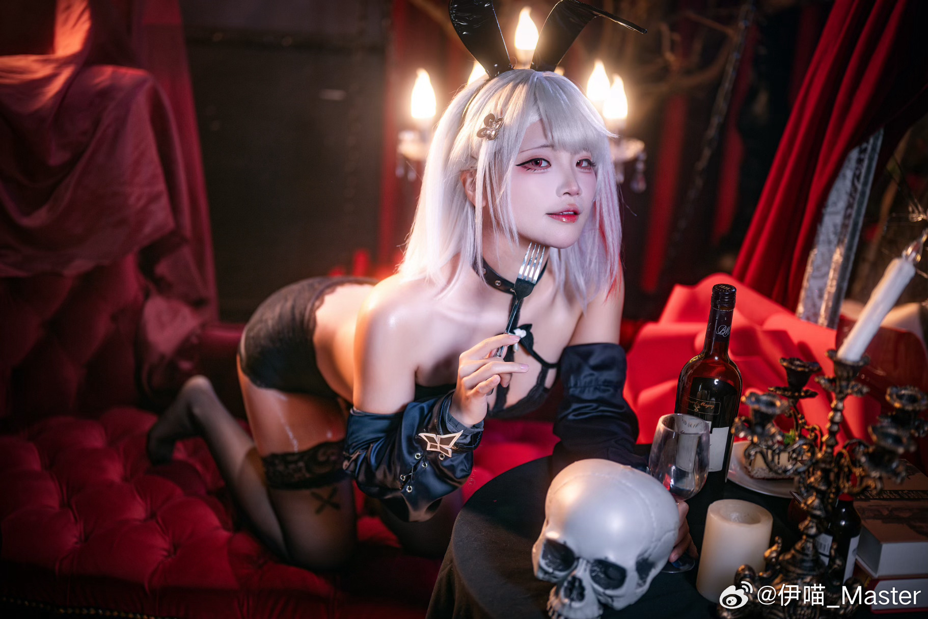 S[鉴赏] cosplay_指挥官～等你好久了 碧蓝航线_杜伊斯堡_多琳妮娅@伊喵 7P