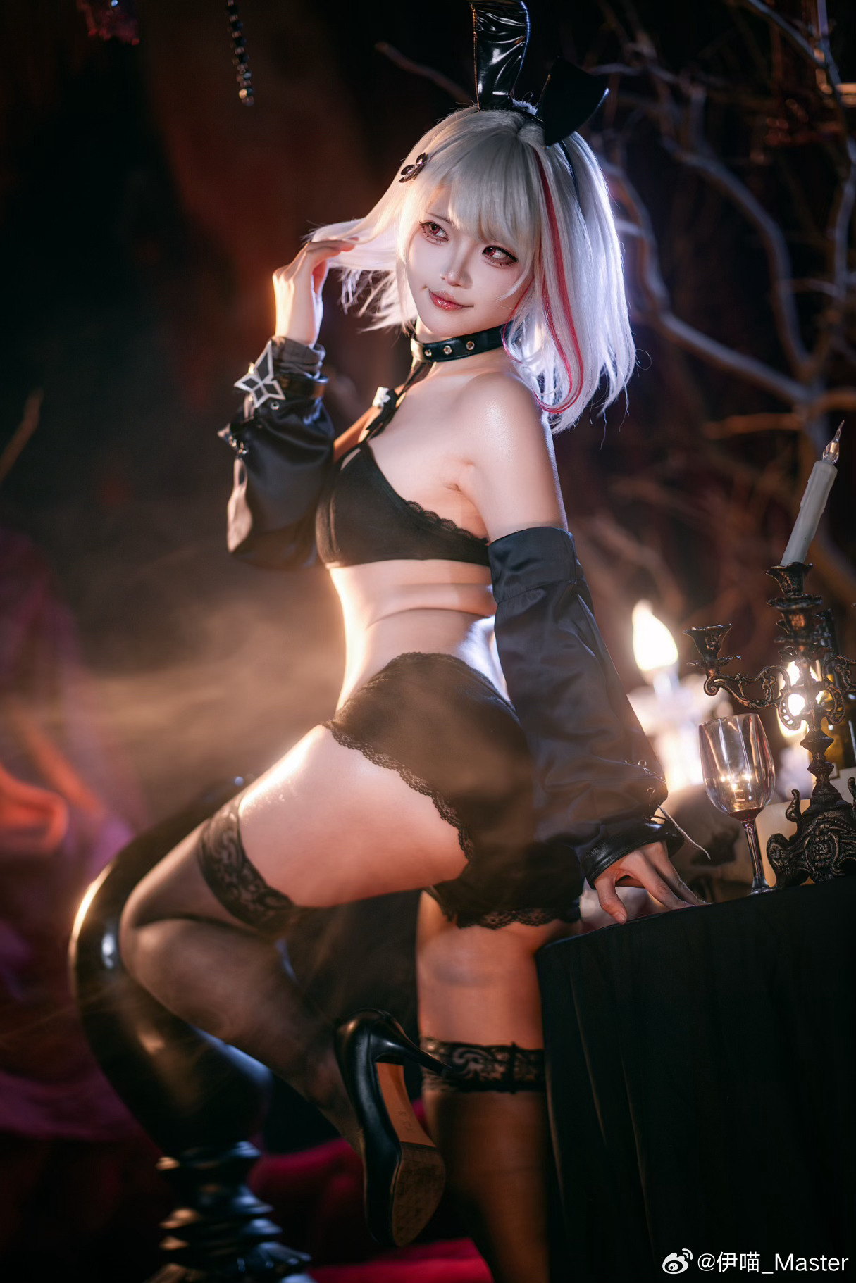 S[鉴赏] cosplay_指挥官～等你好久了 碧蓝航线_杜伊斯堡_多琳妮娅@伊喵 7P