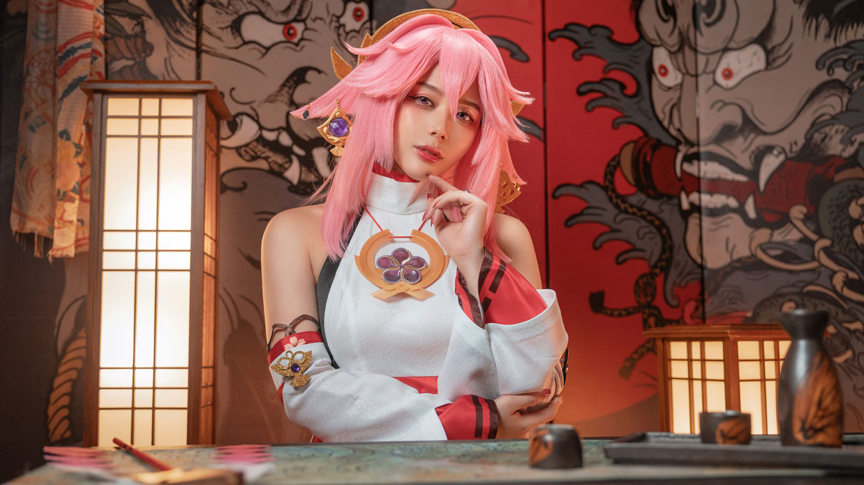 H[COS系] 阿九从不咕咕/九言 ：00后新星，COS圈的新晋女神！阿九从不咕咕 COSPLAY写真图片合集[71套][持续更新]