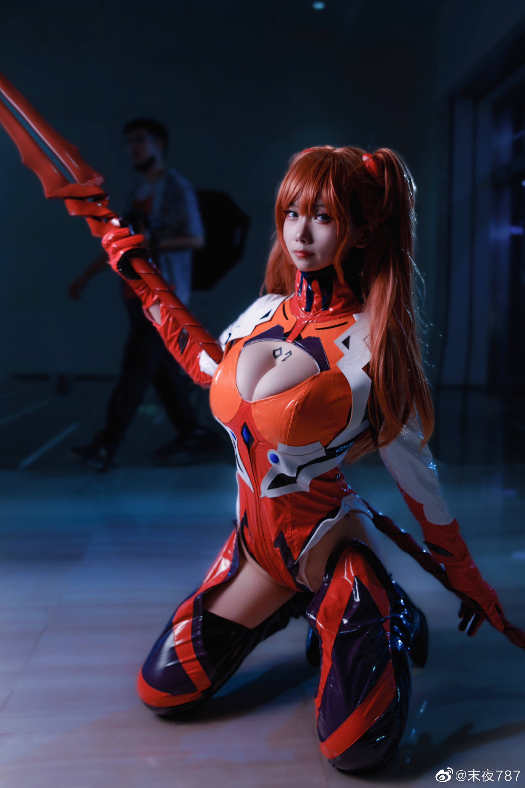 H[COS系] 末夜787： 挖到宝了！新人 COSER@末夜 787 虽冷但绝，蜘蛛侠妹套图直接封神！末夜787  COSPLAY 写真图片包合集[40套][持续更新]