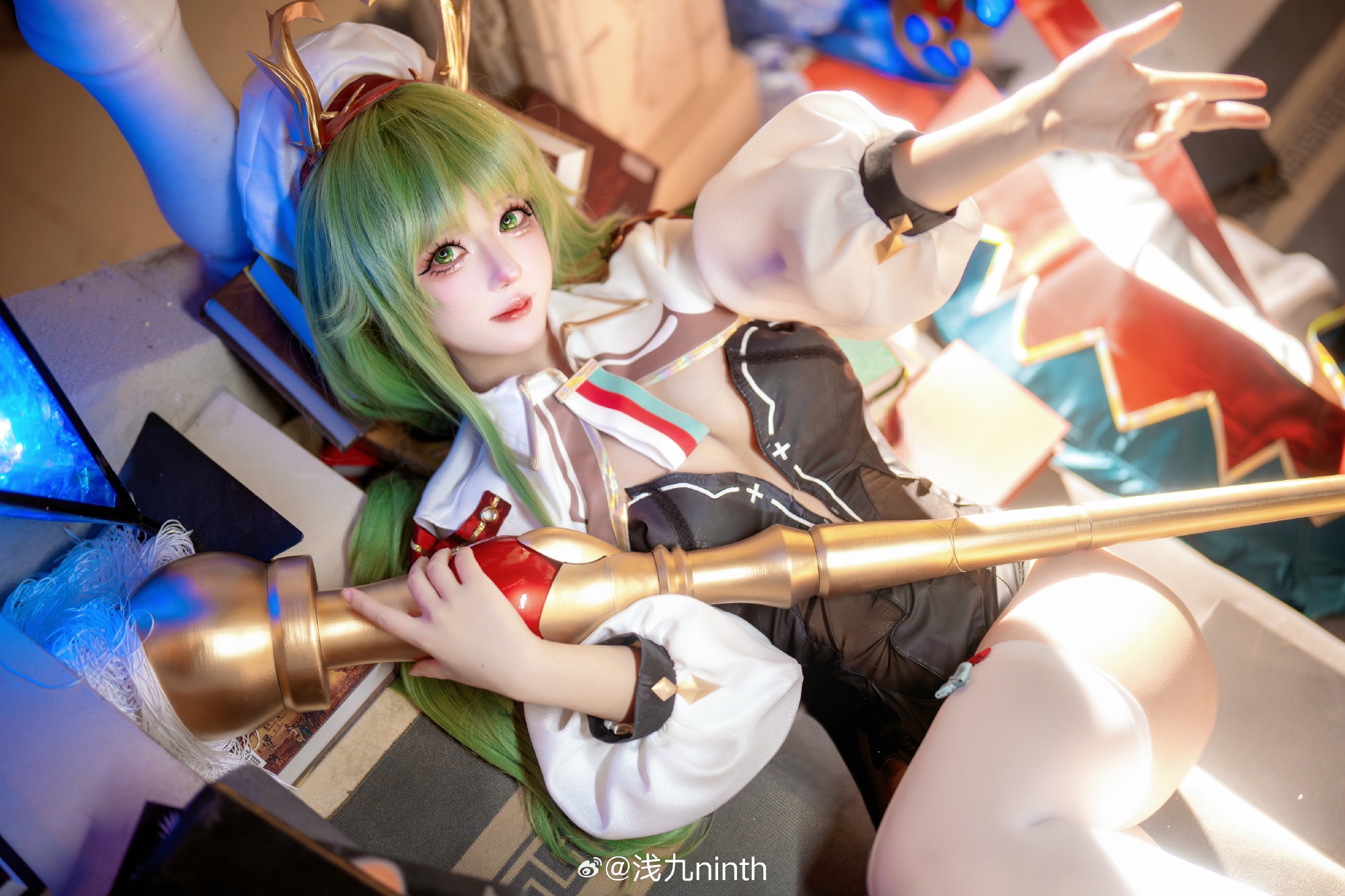 S[COS系]  @浅九ninth COSPLAY 碧蓝航线 拉斐尔 樊笼内的神光