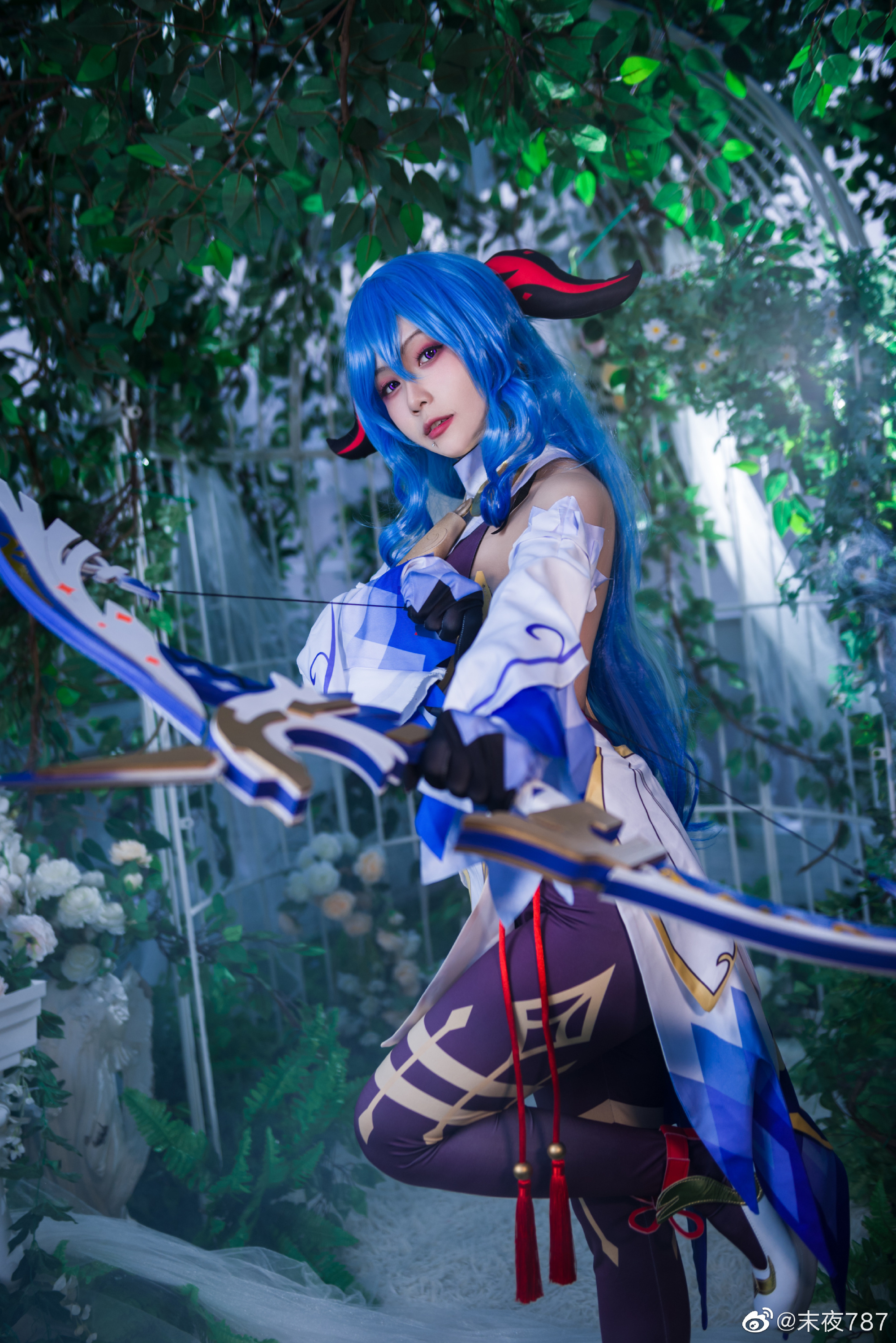 S[COS系] 末夜787 Cosplay 图片鉴赏 我的工作就是遵循与帝君的契约 原神 甘雨