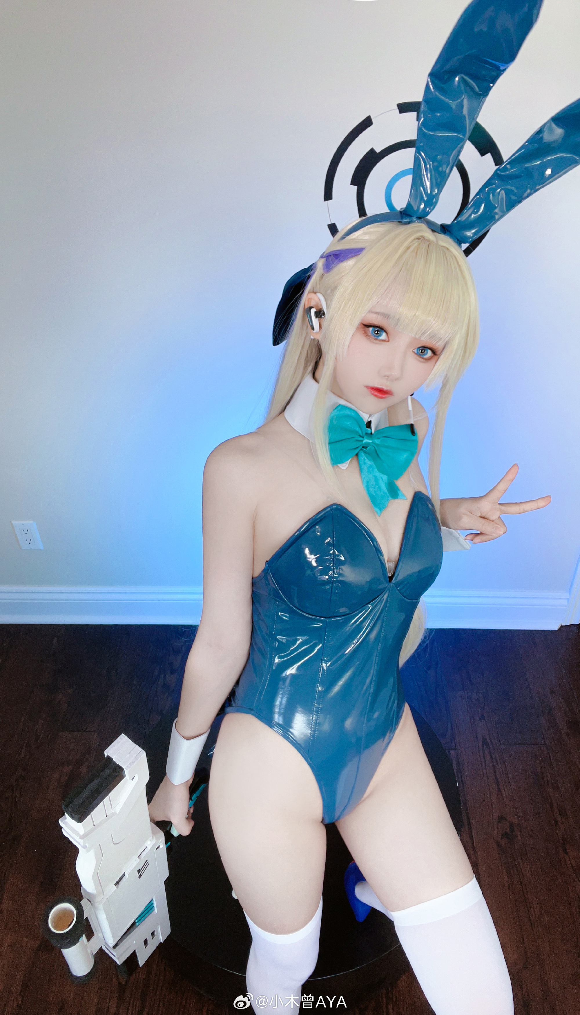 S[鉴赏] 小木曾AYA COSPLAY 碧蓝档案 兔女郎