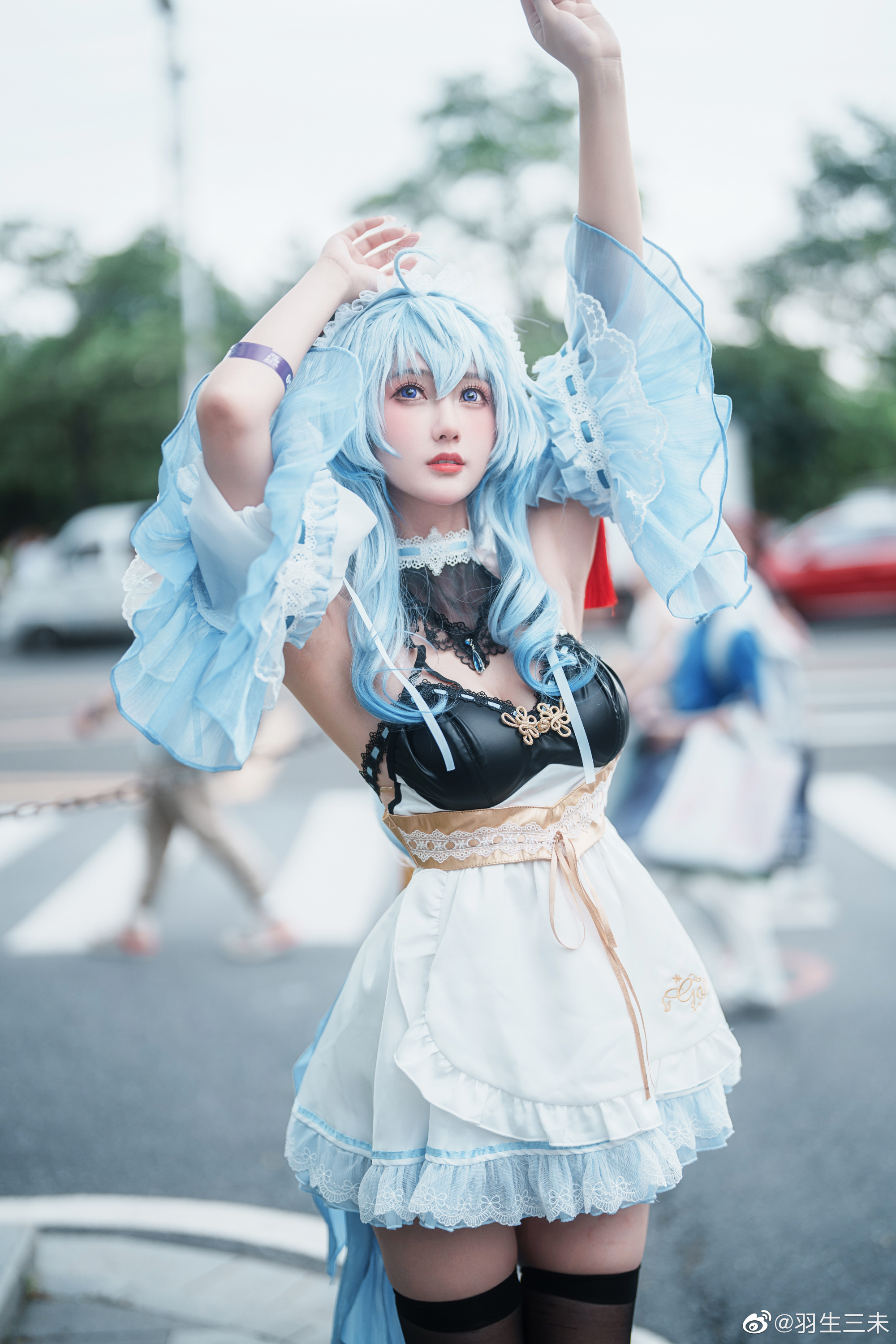 H[COS系] 羽生三未 精灵花嫁 纯狱之风女警 瑜伽姐姐 COSPLAY写真图片包合集[26套][持续更新]