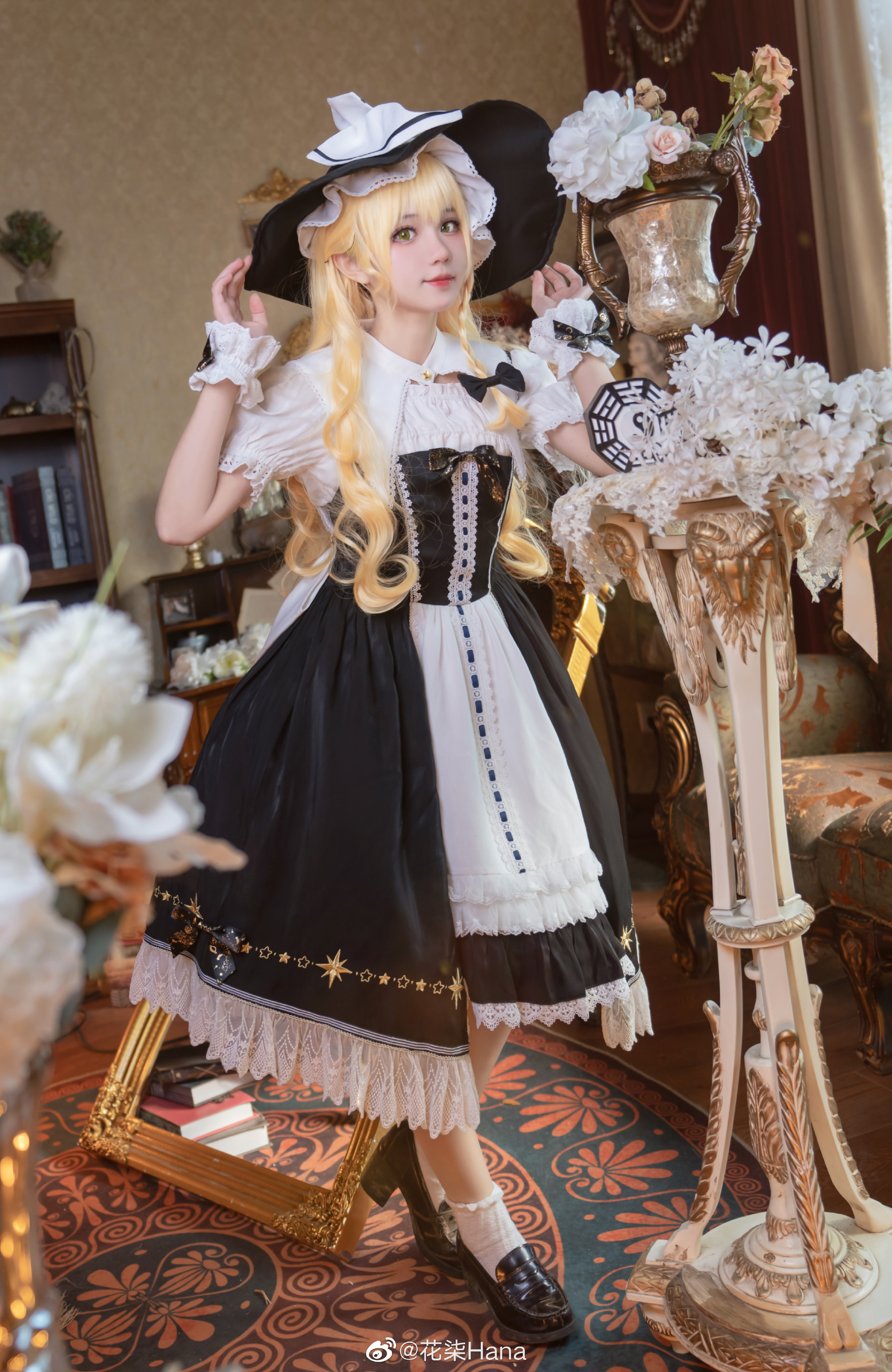 H[COS系] 花柒Hana COS圈清流实锤！23万粉萌妹，甜系蕾姆还原到让人喊老婆! 花柒Hana Cosplay写真图片包合集[41套][持续更新]