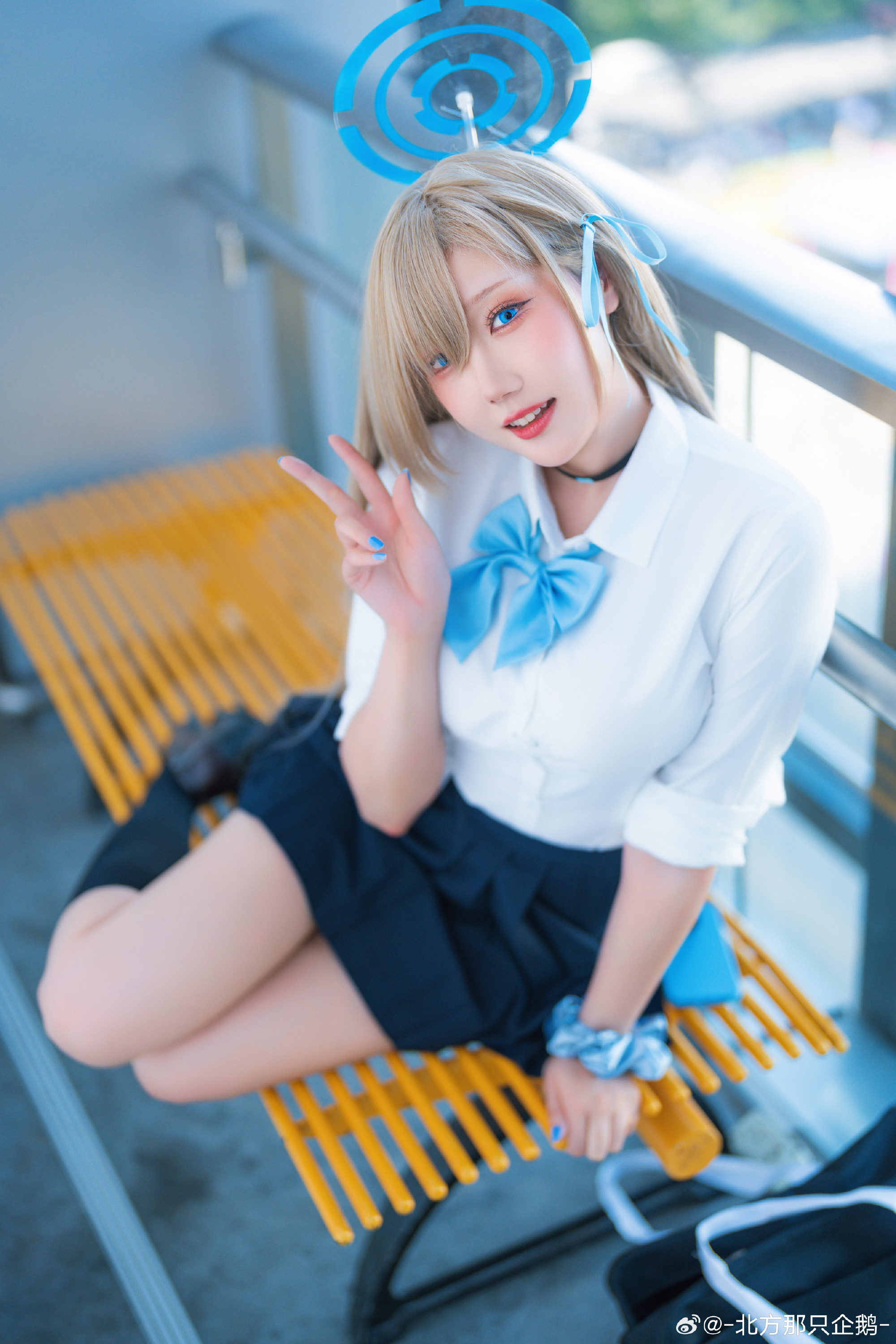 S[鉴赏] 碧蓝档案 一之濑明日奈 校服ver.@瓜希酱 北方那只企鹅