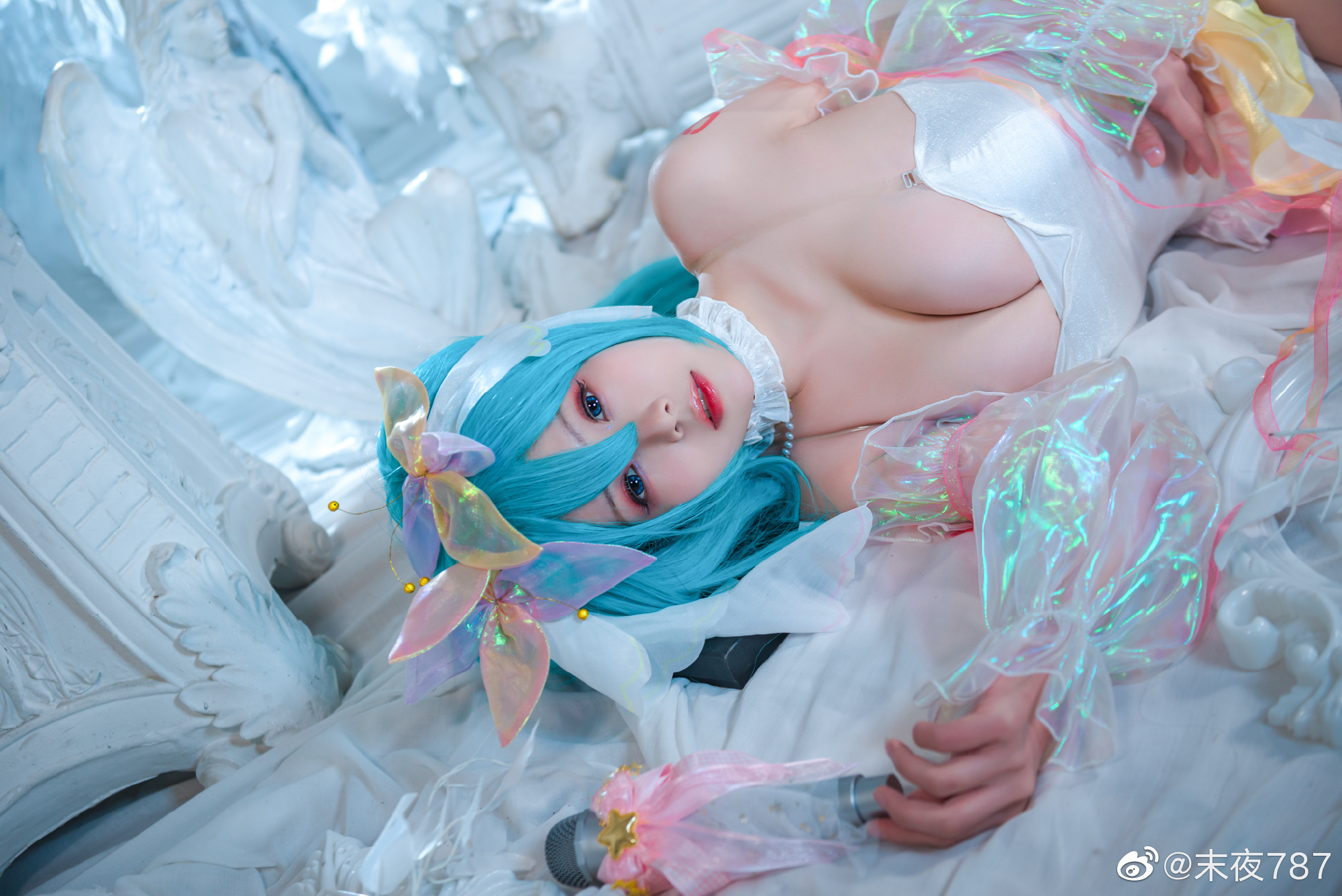 S【COS系】末夜787 cosplay 图片欣赏   一个人的演唱会 初音未来 MIKU