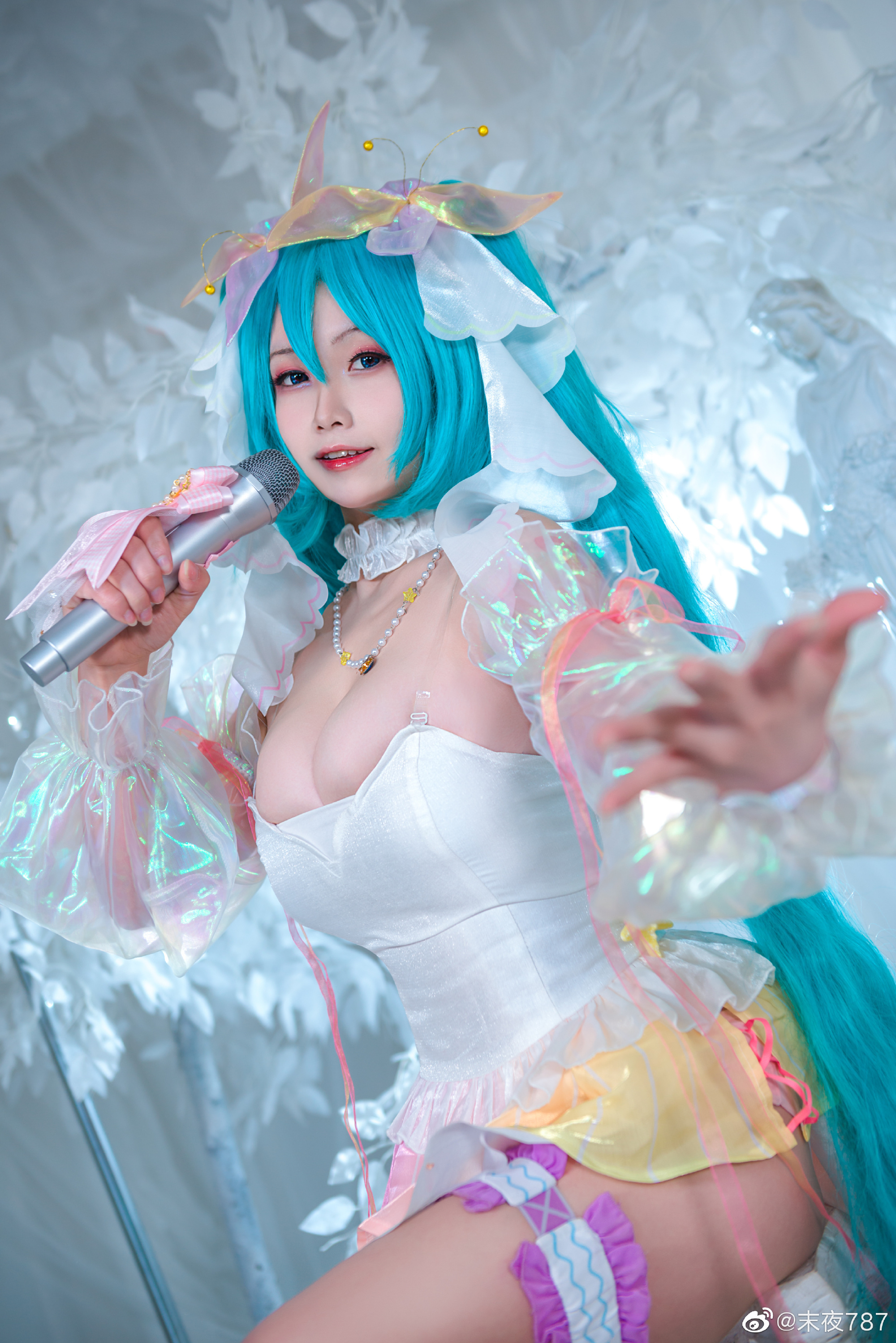 S【COS系】末夜787 cosplay 图片欣赏   一个人的演唱会 初音未来 MIKU