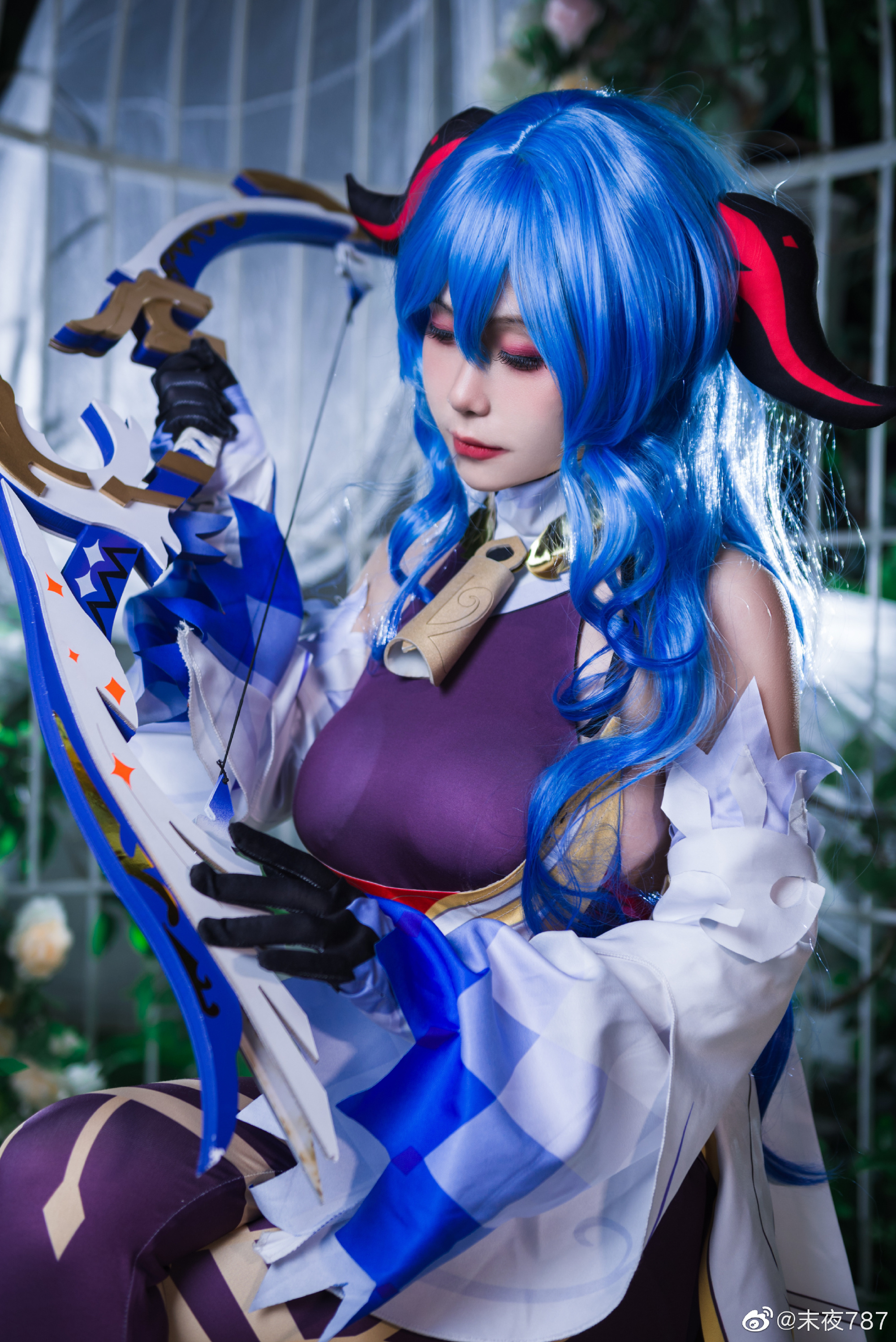 S[COS系] 末夜787 Cosplay 图片鉴赏 我的工作就是遵循与帝君的契约 原神 甘雨