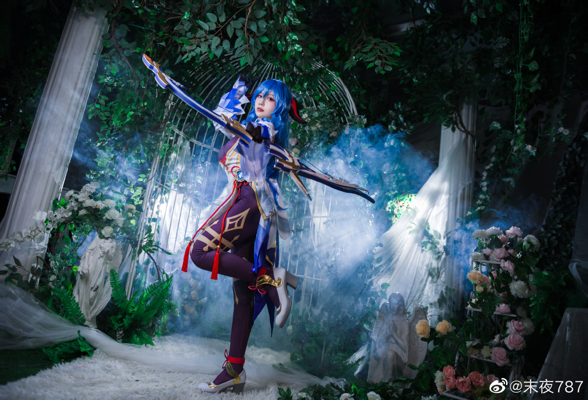 S[COS系] 末夜787 Cosplay 图片鉴赏 我的工作就是遵循与帝君的契约 原神 甘雨