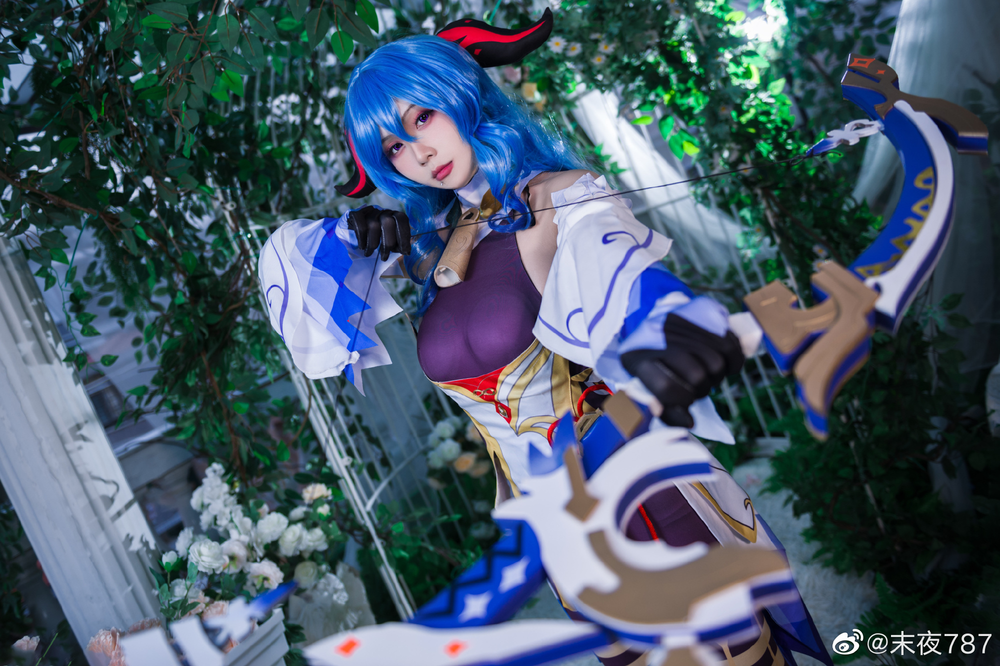 S[COS系] 末夜787 Cosplay 图片鉴赏 我的工作就是遵循与帝君的契约 原神 甘雨