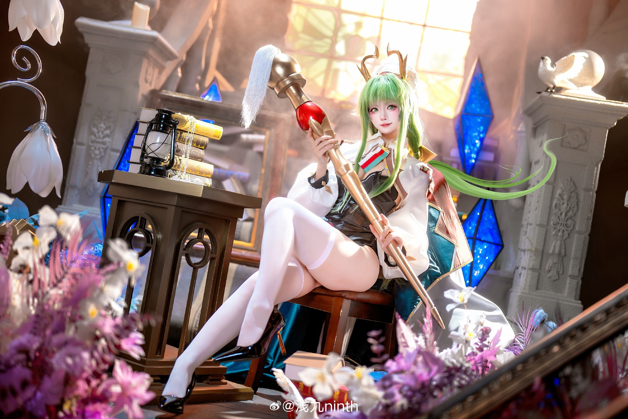 S[COS系]  @浅九ninth COSPLAY 碧蓝航线 拉斐尔 樊笼内的神光