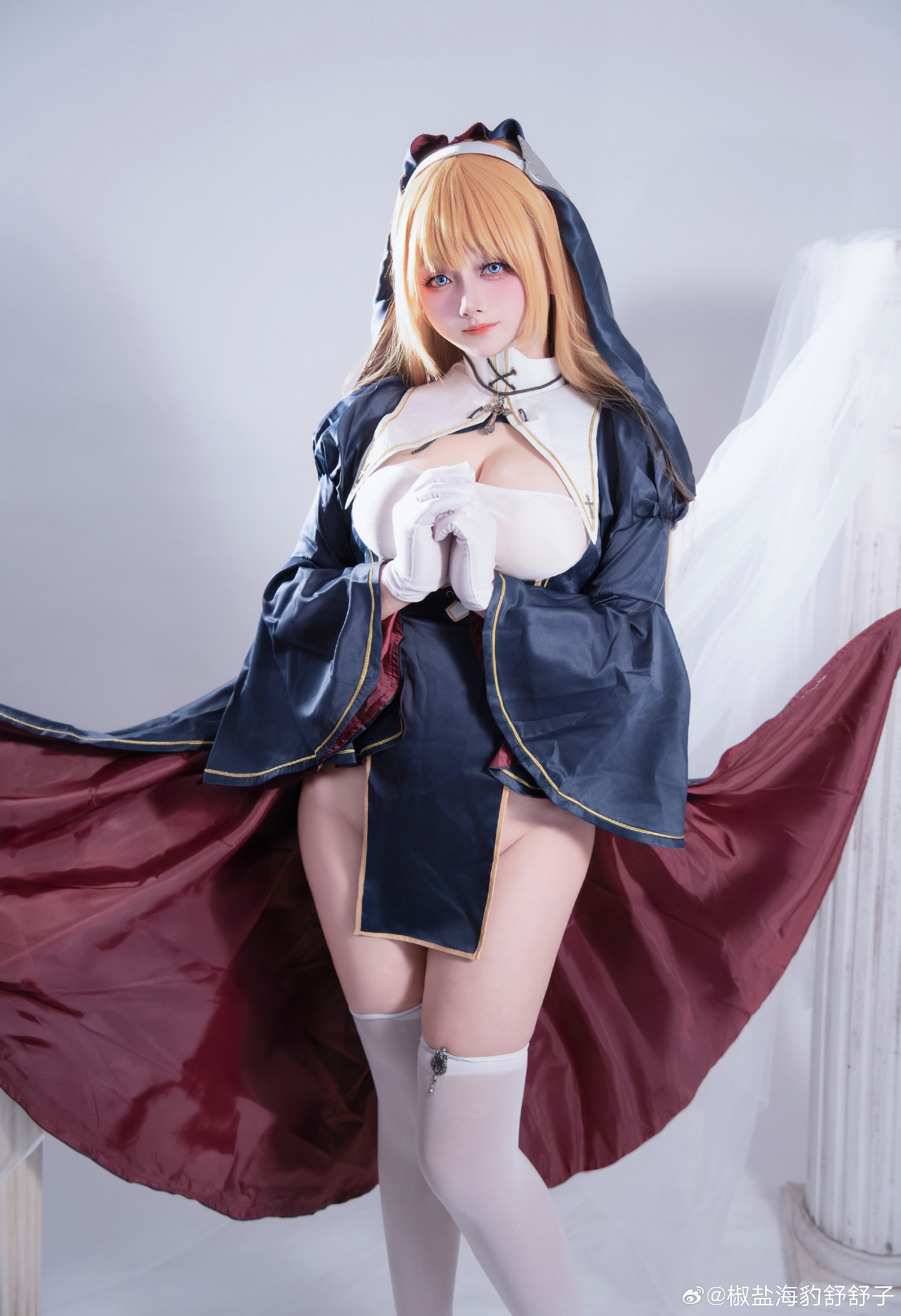 S[鉴赏] 椒盐海豹舒舒子 COSPLAY 修女夏洛特