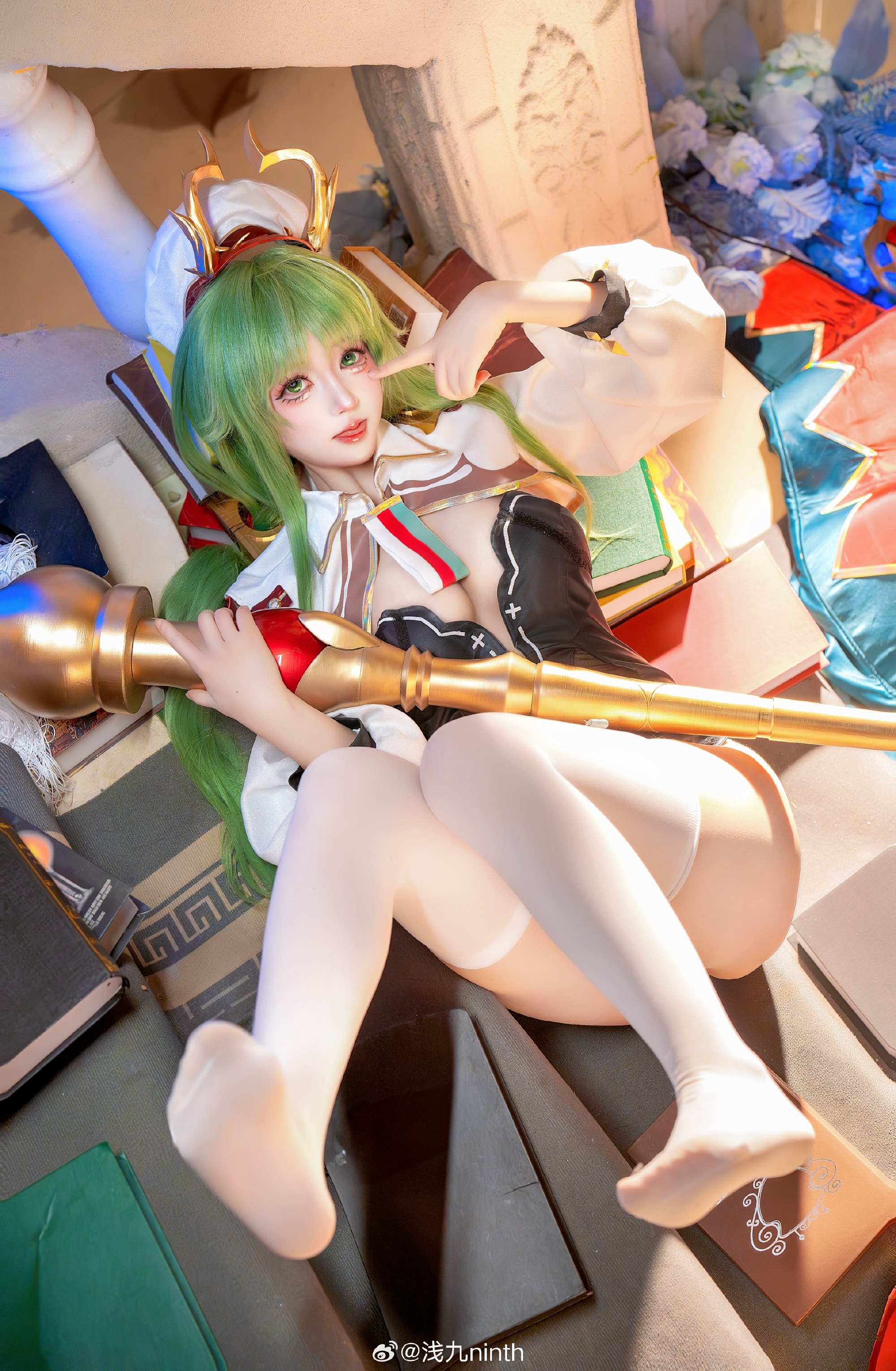 S[COS系]  @浅九ninth COSPLAY 碧蓝航线 拉斐尔 樊笼内的神光