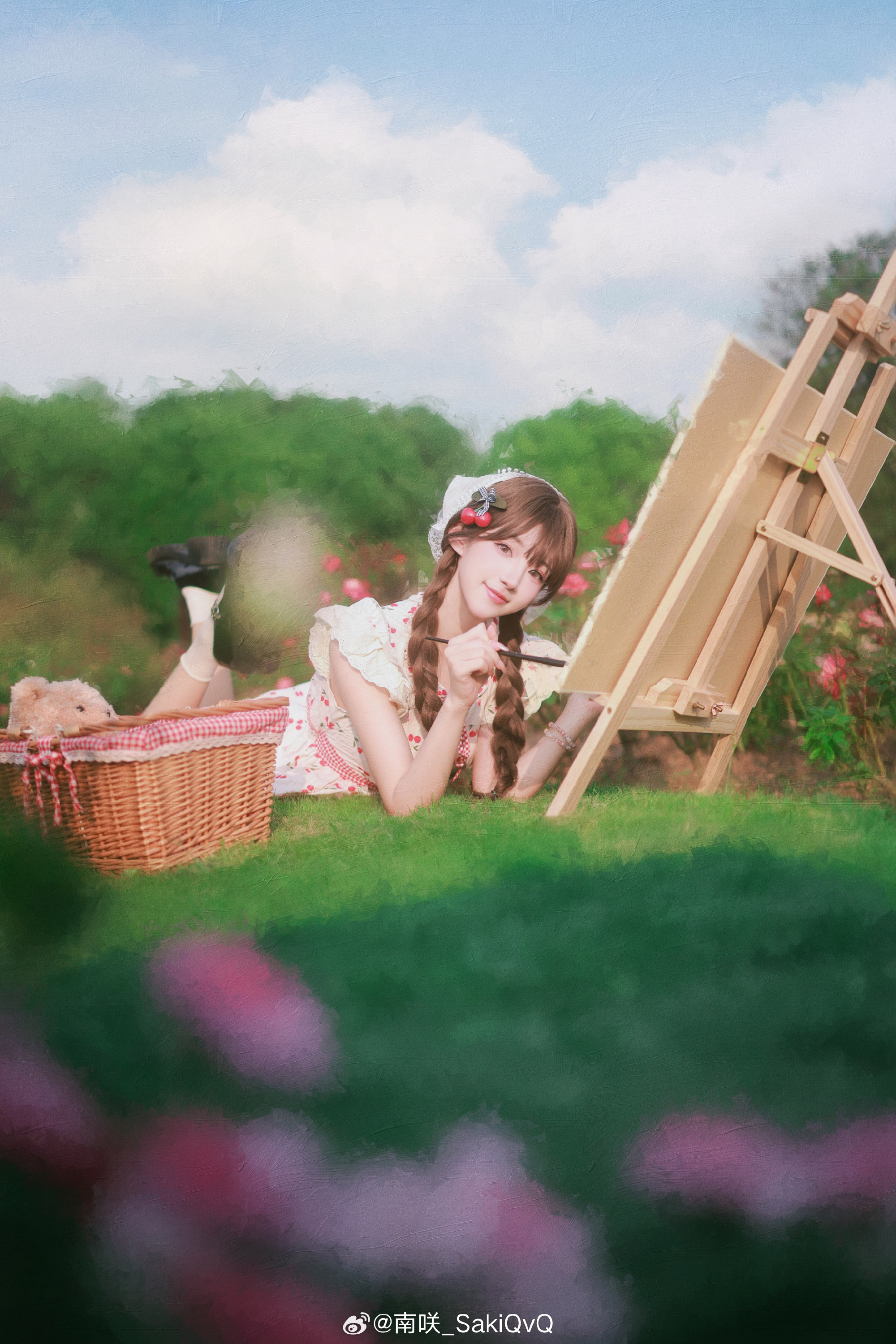 S[COS系] 小哥哥 ♡~一起去野餐写生吗~♡ ​​​@南咲_SakiQvQ