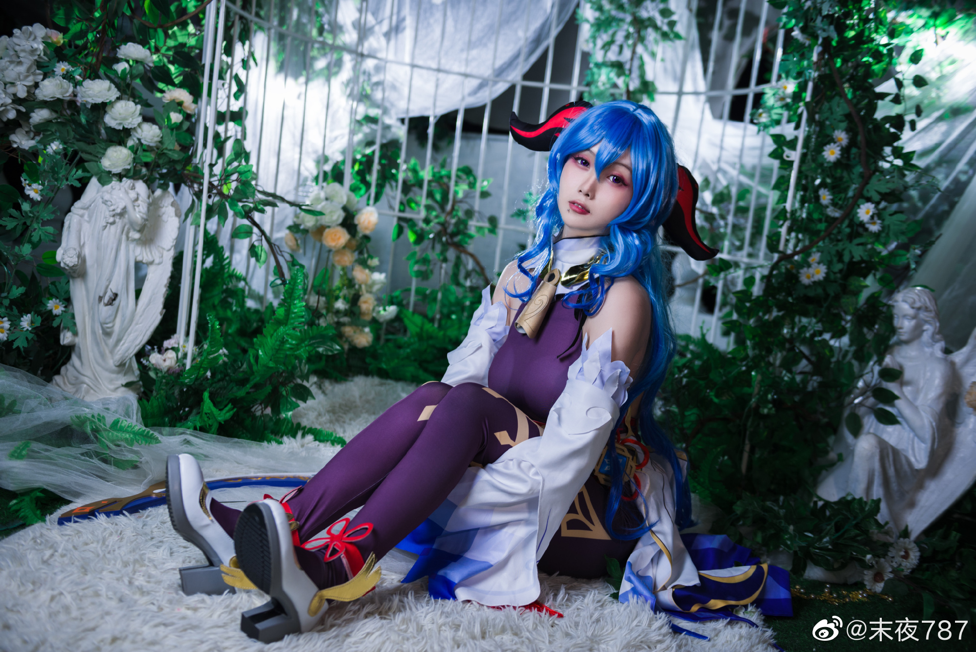 S[COS系] 末夜787 Cosplay 图片鉴赏 我的工作就是遵循与帝君的契约 原神 甘雨