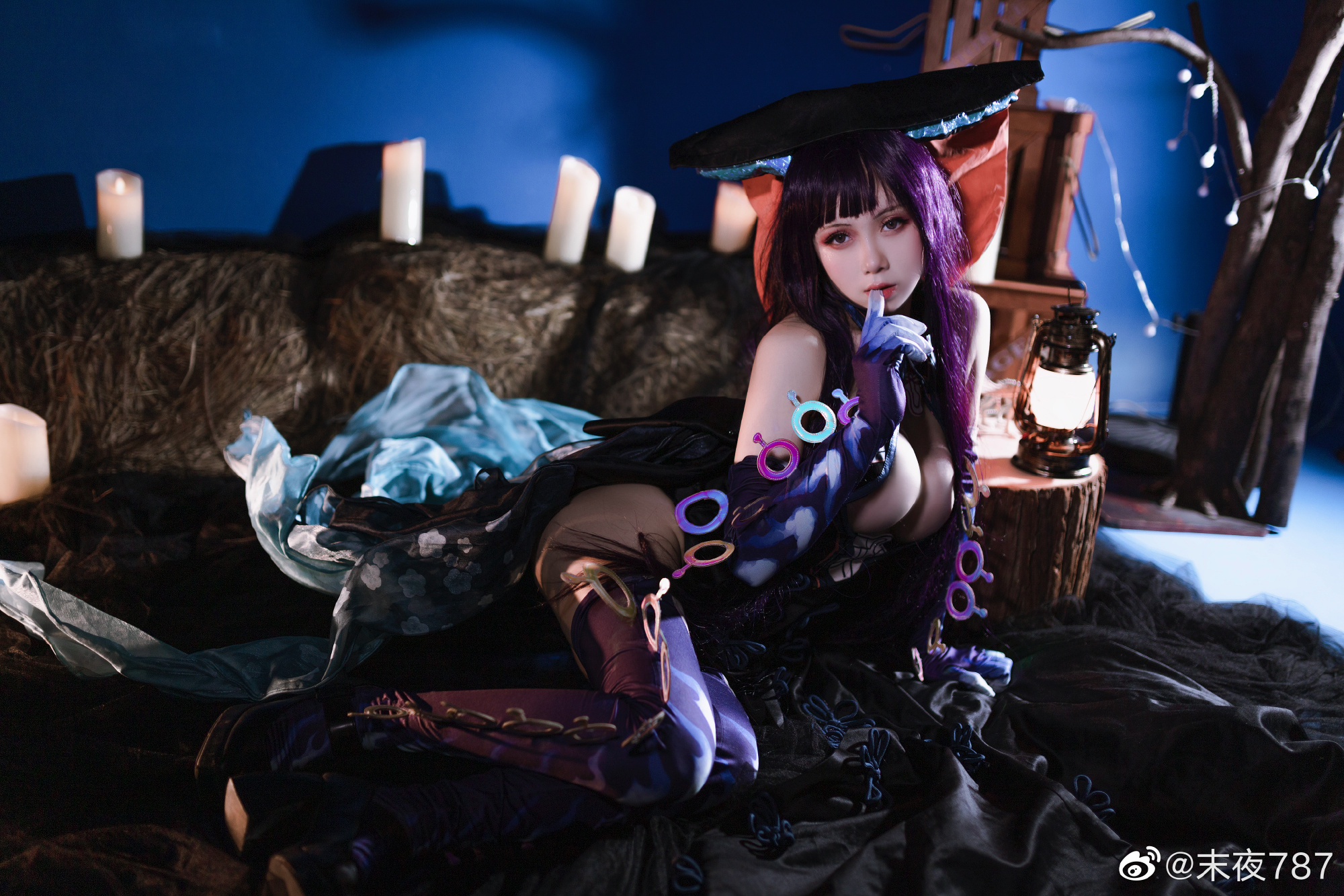H[COS系] 末夜787： 挖到宝了！新人 COSER@末夜 787 虽冷但绝，蜘蛛侠妹套图直接封神！末夜787  COSPLAY 写真图片包合集[40套][持续更新]
