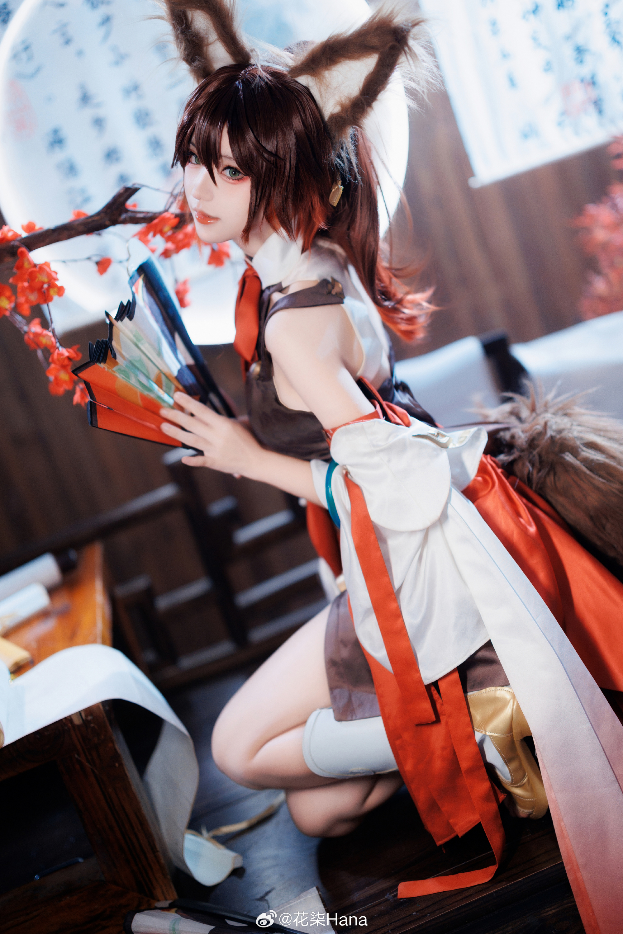 H[COS系] 花柒Hana COS圈清流实锤！23万粉萌妹，甜系蕾姆还原到让人喊老婆! 花柒Hana Cosplay写真图片包合集[41套][持续更新]