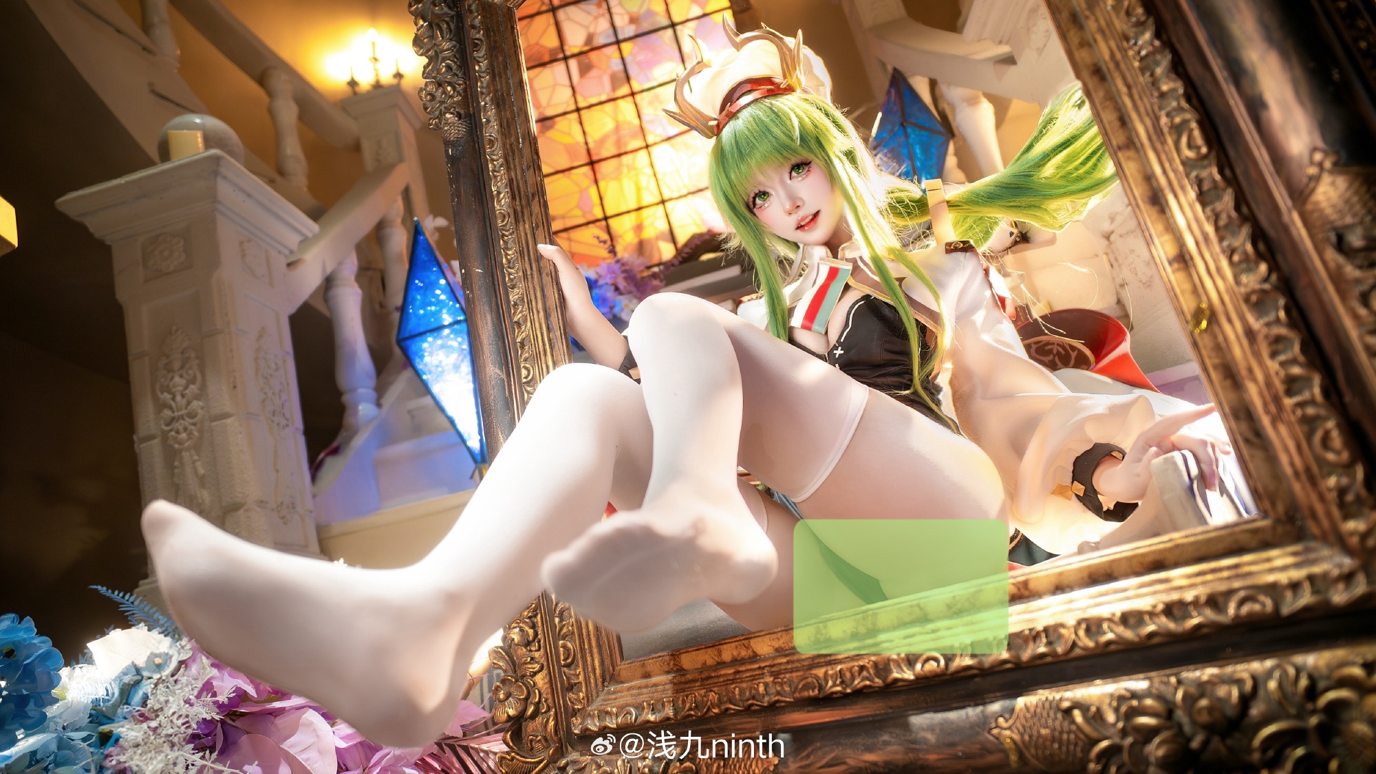 S[COS系]  @浅九ninth COSPLAY 碧蓝航线 拉斐尔 樊笼内的神光