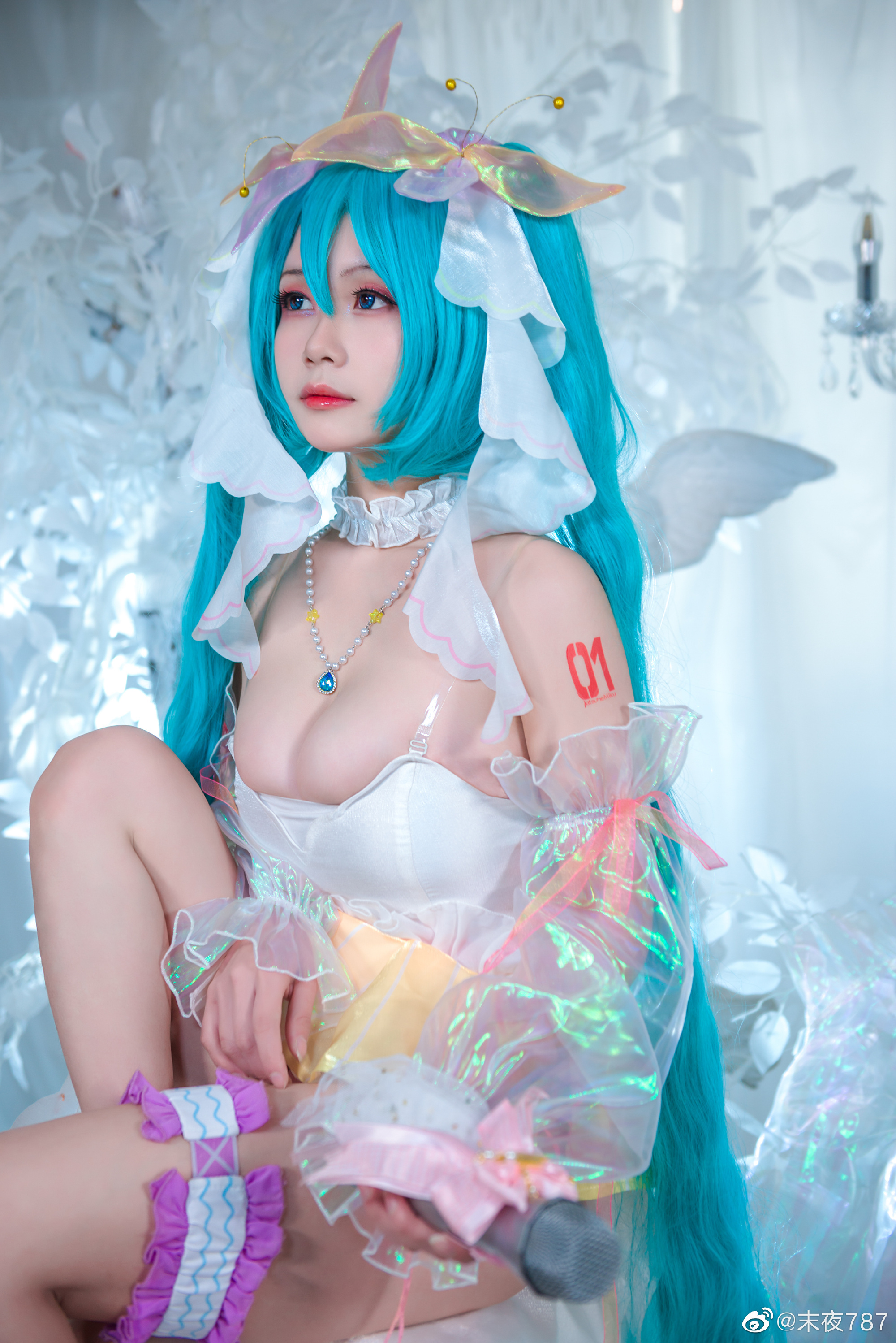 S【COS系】末夜787 cosplay 图片欣赏   一个人的演唱会 初音未来 MIKU