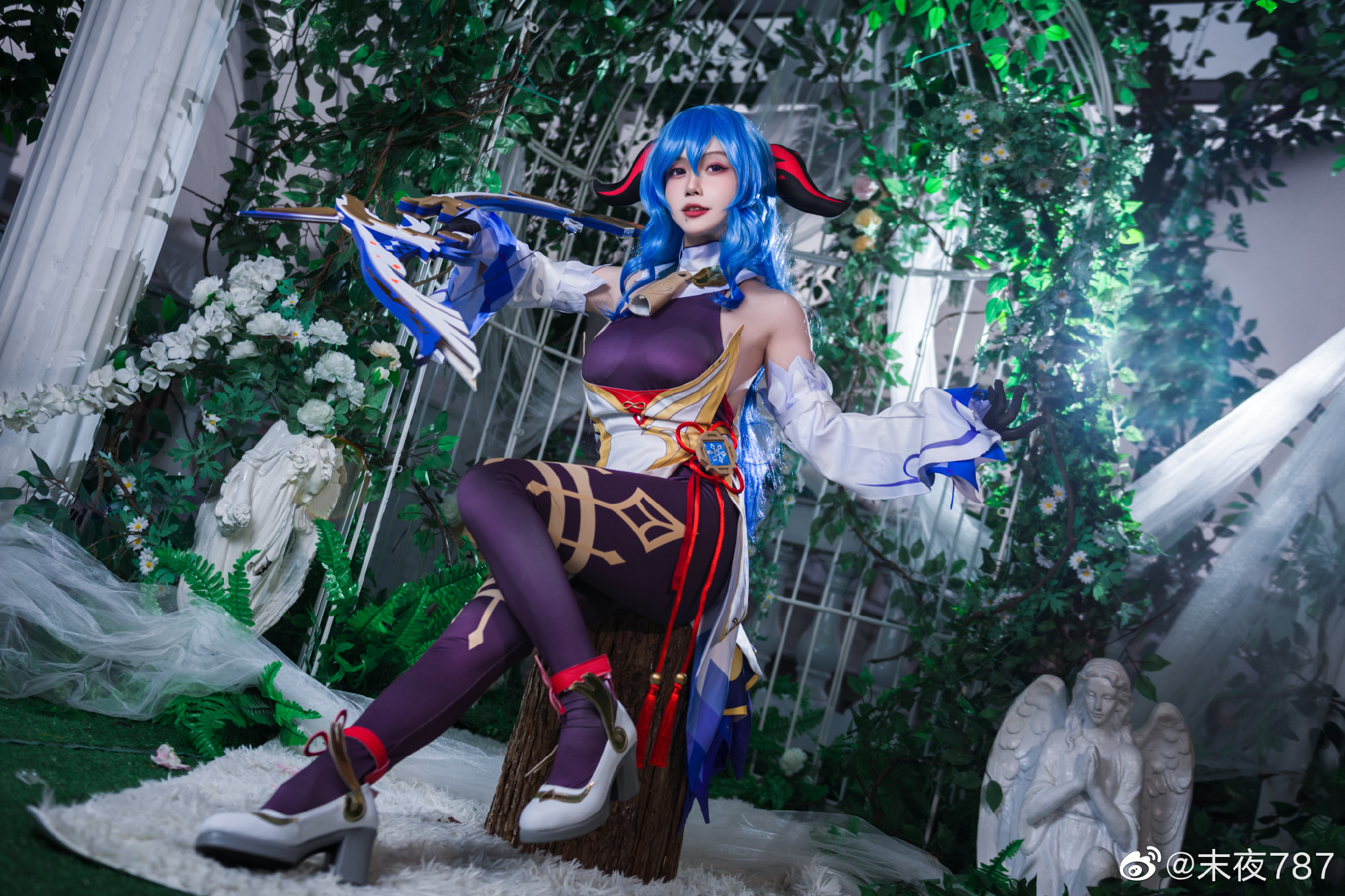 S[COS系] 末夜787 Cosplay 图片鉴赏 我的工作就是遵循与帝君的契约 原神 甘雨