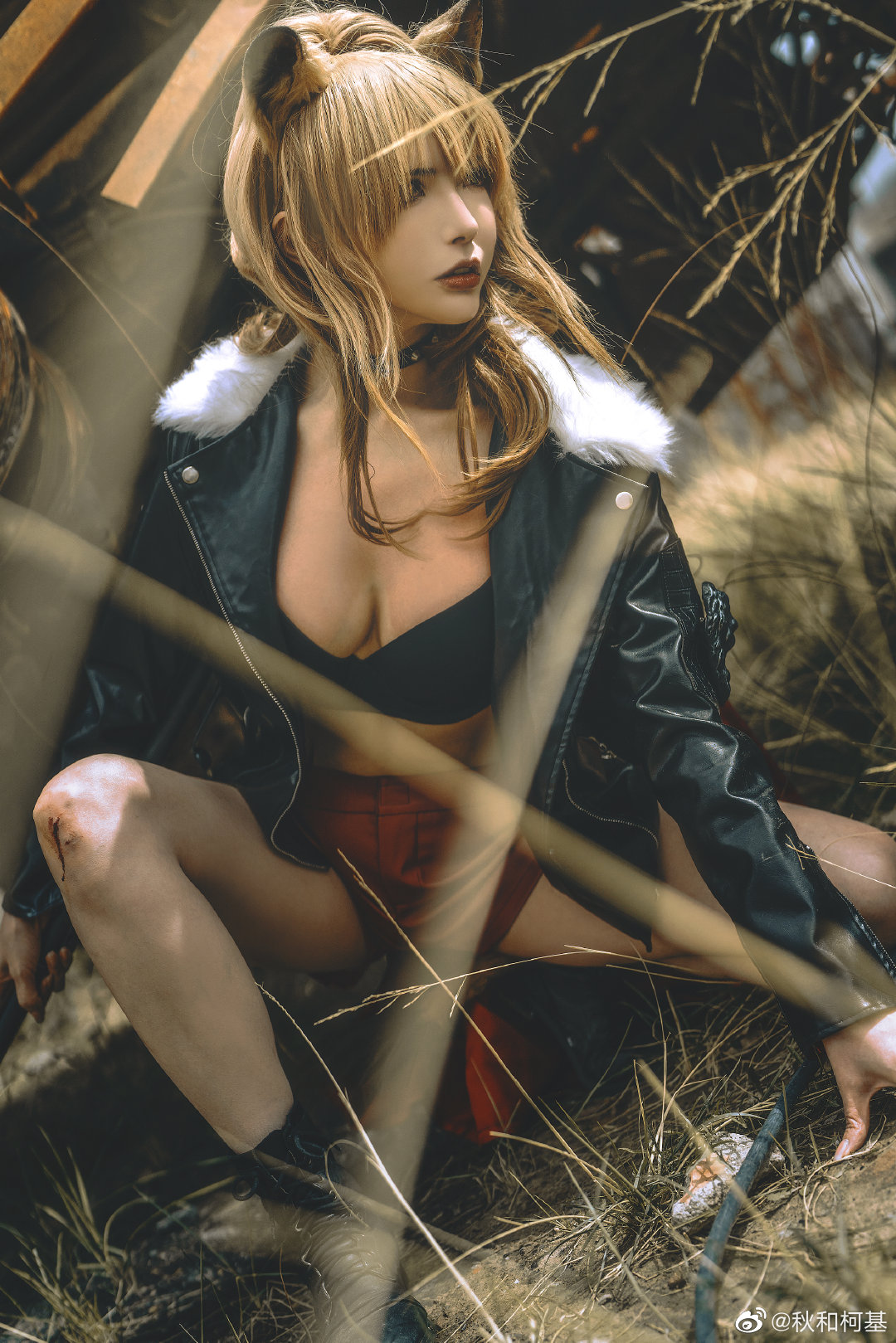 S[COS系] 维娜 是我的第一个六星干员  明日方舟 推进之王@ 秋和柯基