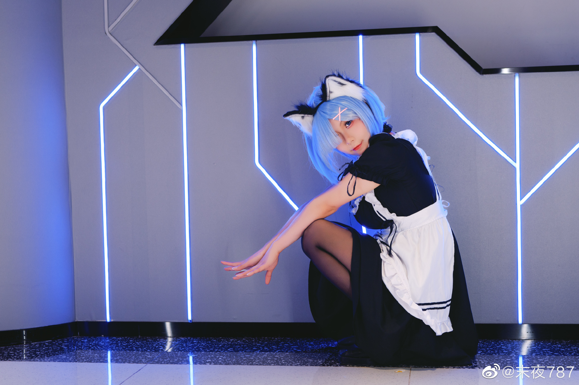 H[COS系] 末夜787： 挖到宝了！新人 COSER@末夜 787 虽冷但绝，蜘蛛侠妹套图直接封神！末夜787  COSPLAY 写真图片包合集[40套][持续更新]