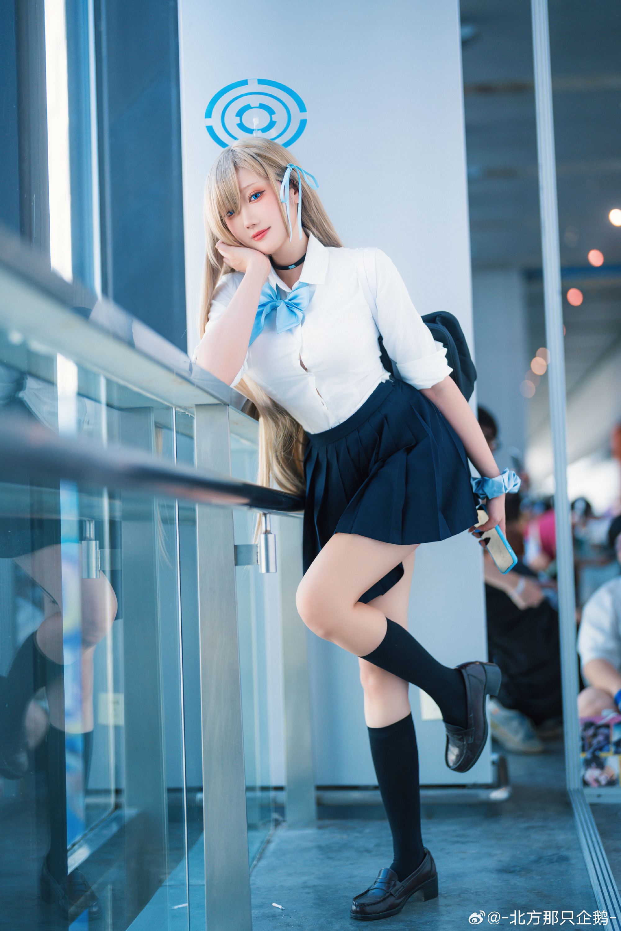 S[鉴赏] 碧蓝档案 一之濑明日奈 校服ver.@瓜希酱 北方那只企鹅