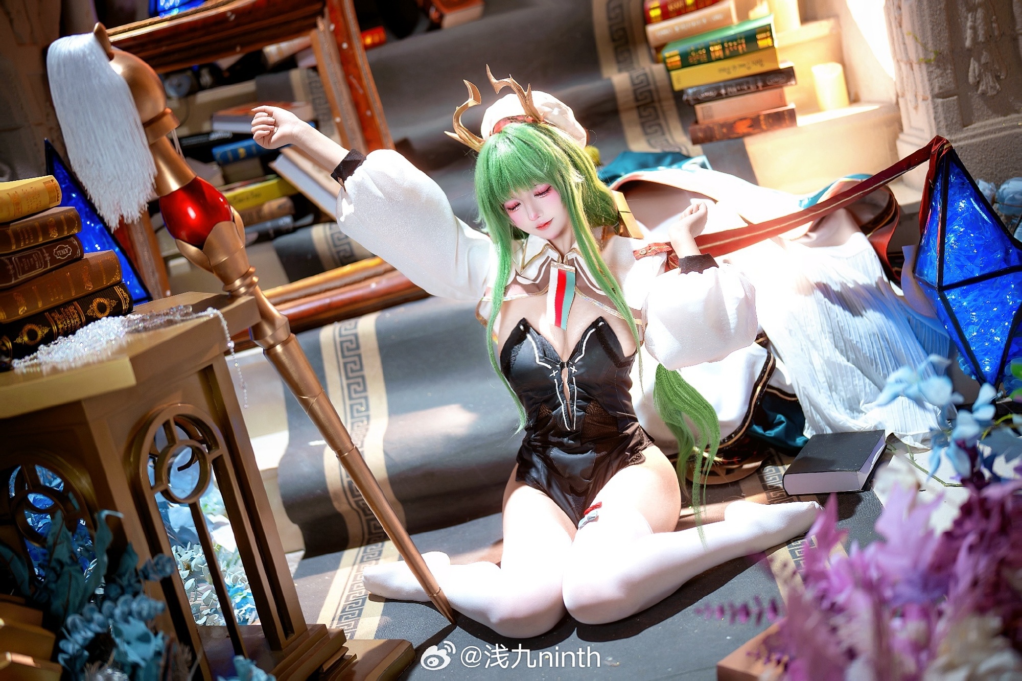 S[COS系]  @浅九ninth COSPLAY 碧蓝航线 拉斐尔 樊笼内的神光