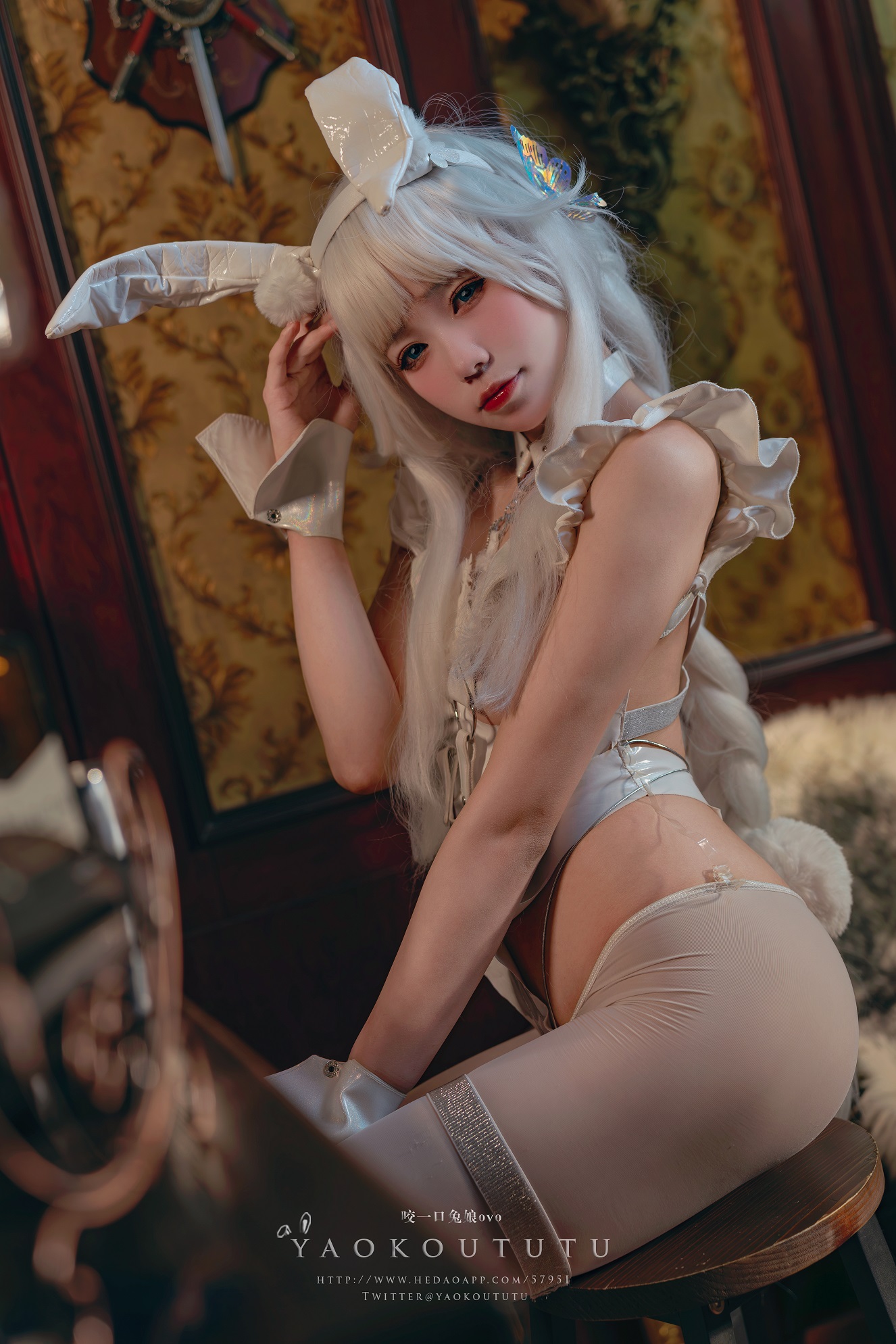 H[COS系] 咬一口兔娘，谁能拒绝甜妹 COSER？ B站15万粉用高质感作品戳中萌点！咬一口兔娘 COSPLAY写真图片包合集[255套][持续更新]