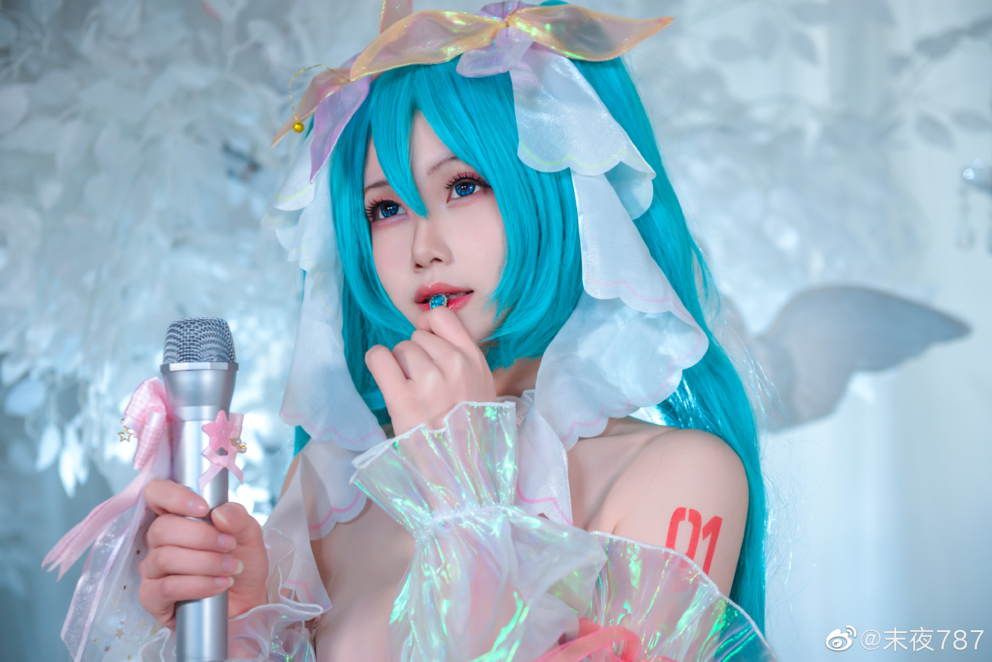 S【COS系】末夜787 cosplay 图片欣赏   一个人的演唱会 初音未来 MIKU