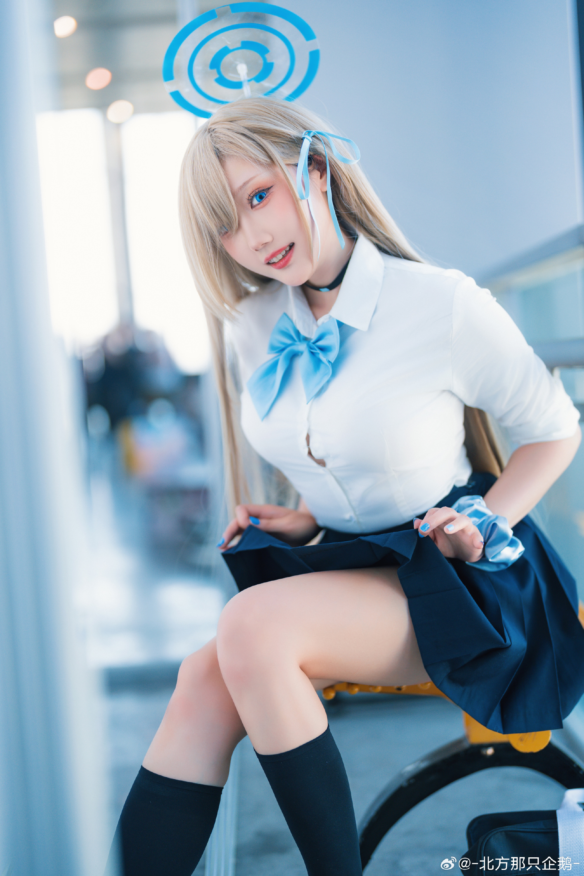 S[鉴赏] 碧蓝档案 一之濑明日奈 校服ver.@瓜希酱 北方那只企鹅