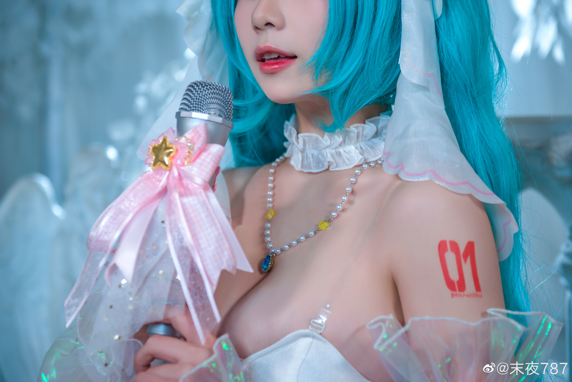 S【COS系】末夜787 cosplay 图片欣赏   一个人的演唱会 初音未来 MIKU