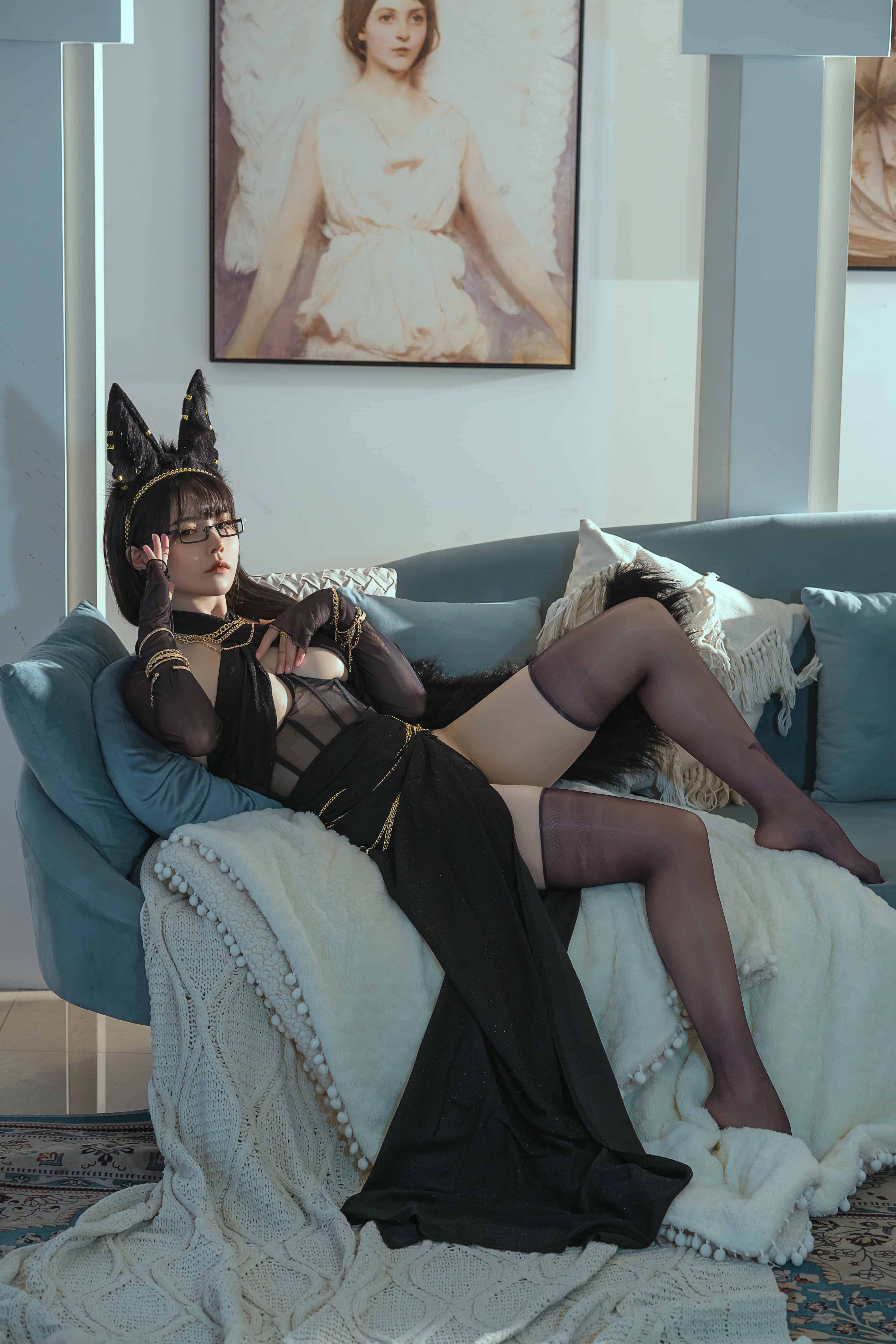 H[COS系] 七月喵子：从重庆妹儿到二次元性感女神的华丽转身！七月喵子 COSPLAY写真作品合集[53套][持续更新]