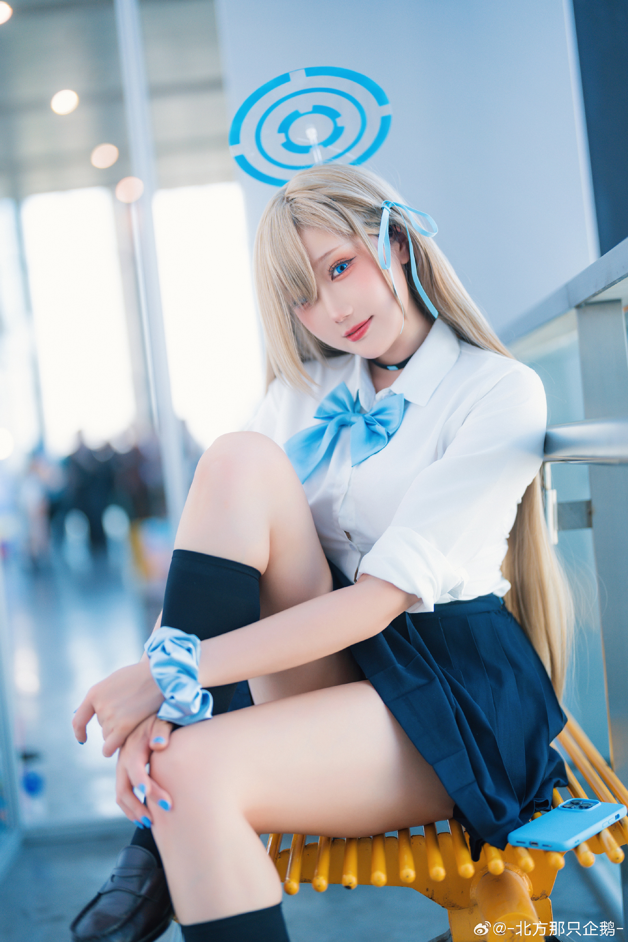 S[鉴赏] 碧蓝档案 一之濑明日奈 校服ver.@瓜希酱 北方那只企鹅