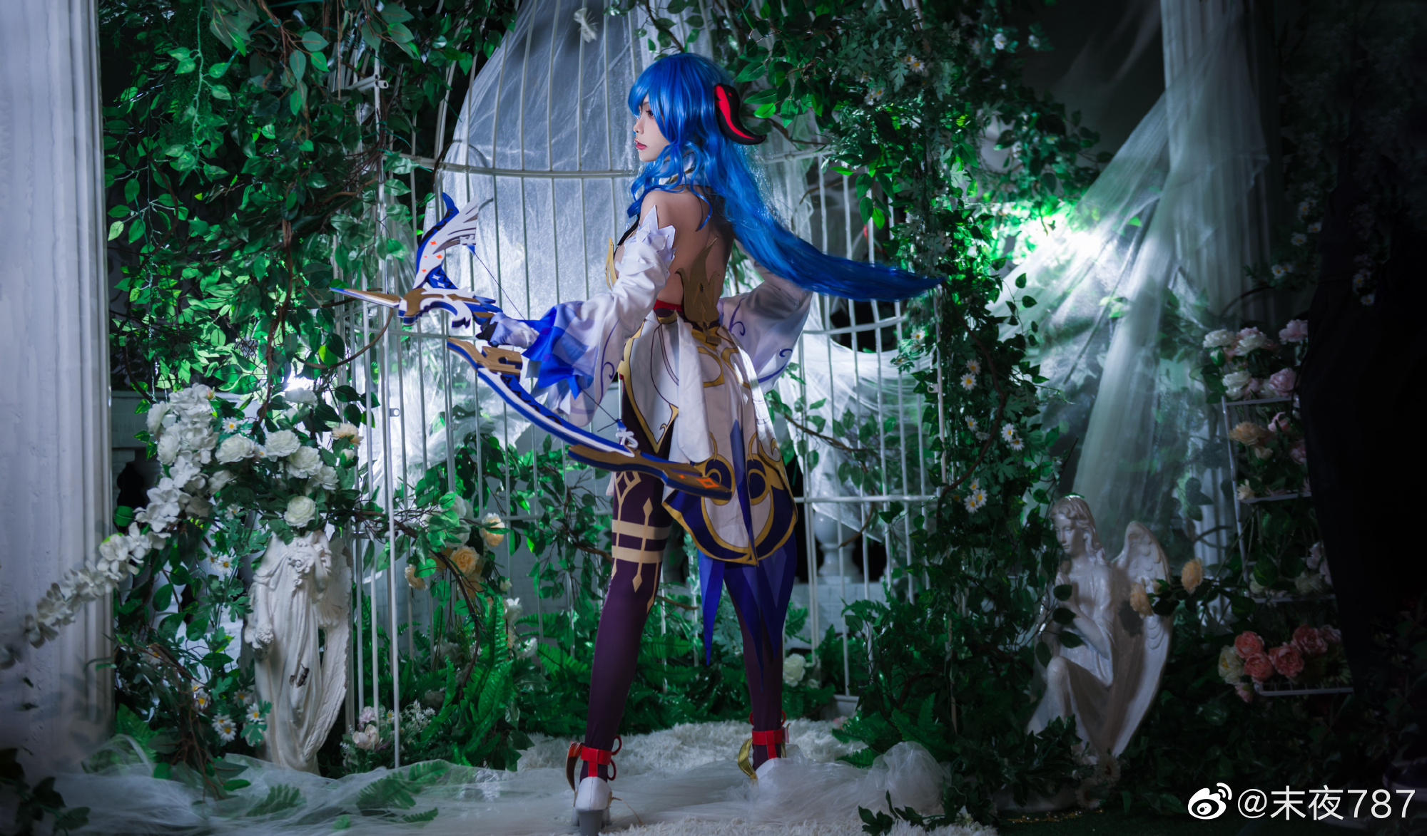 S[COS系] 末夜787 Cosplay 图片鉴赏 我的工作就是遵循与帝君的契约 原神 甘雨