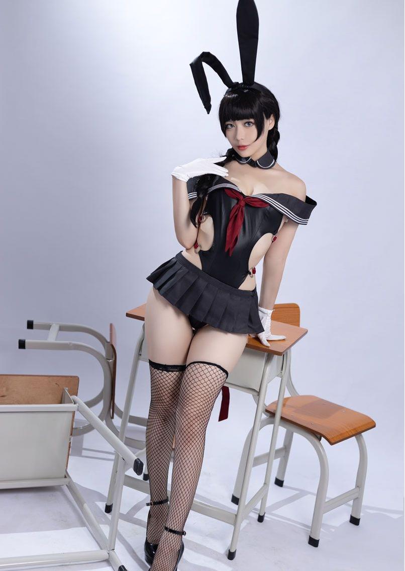 H[COS系] 阿九从不咕咕/九言 ：00后新星，COS圈的新晋女神！阿九从不咕咕 COSPLAY写真图片合集[71套][持续更新]