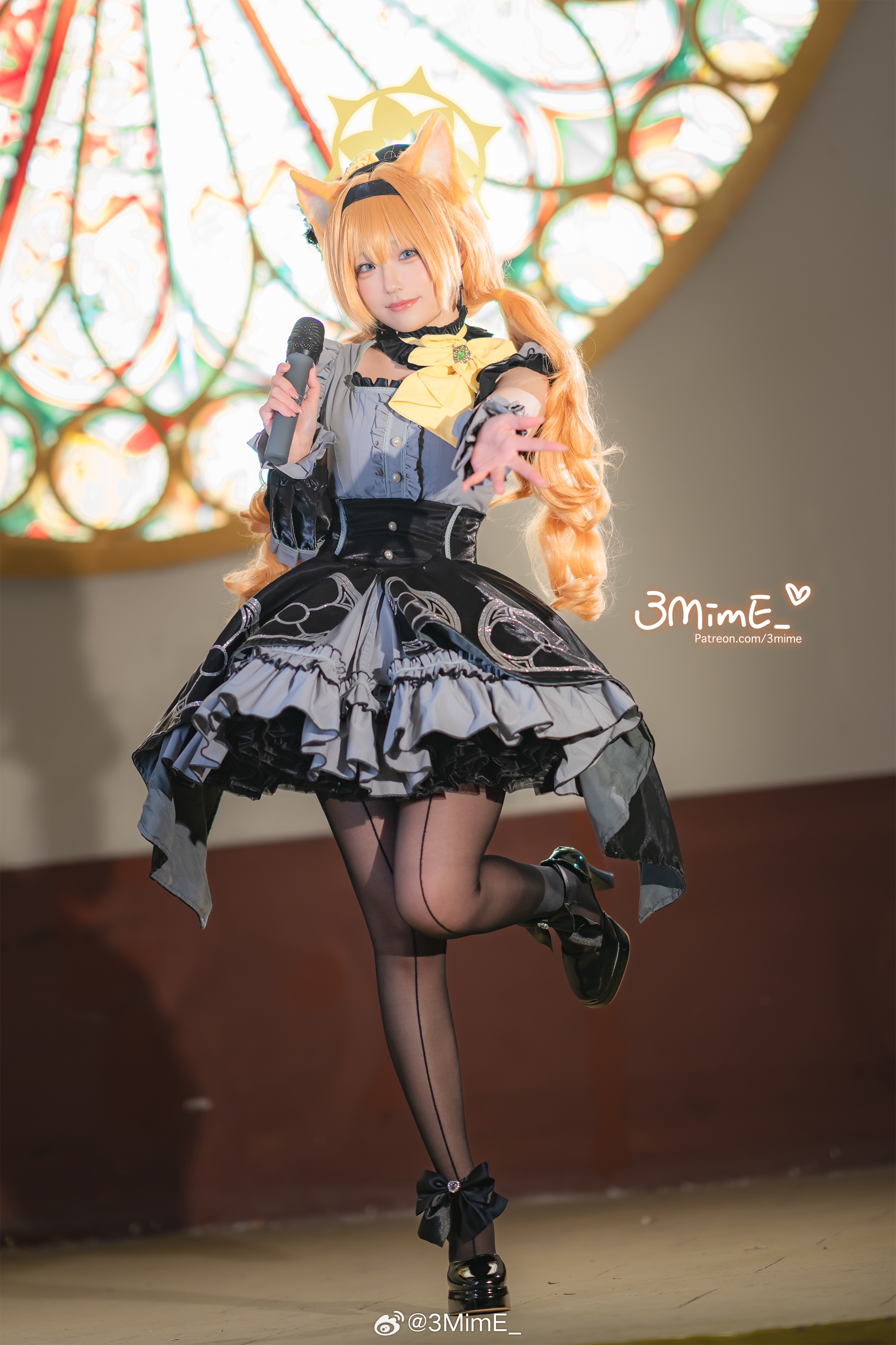 S[COS系] 3MimE   正片欣赏  cosplay 蔚蓝档案 玛丽