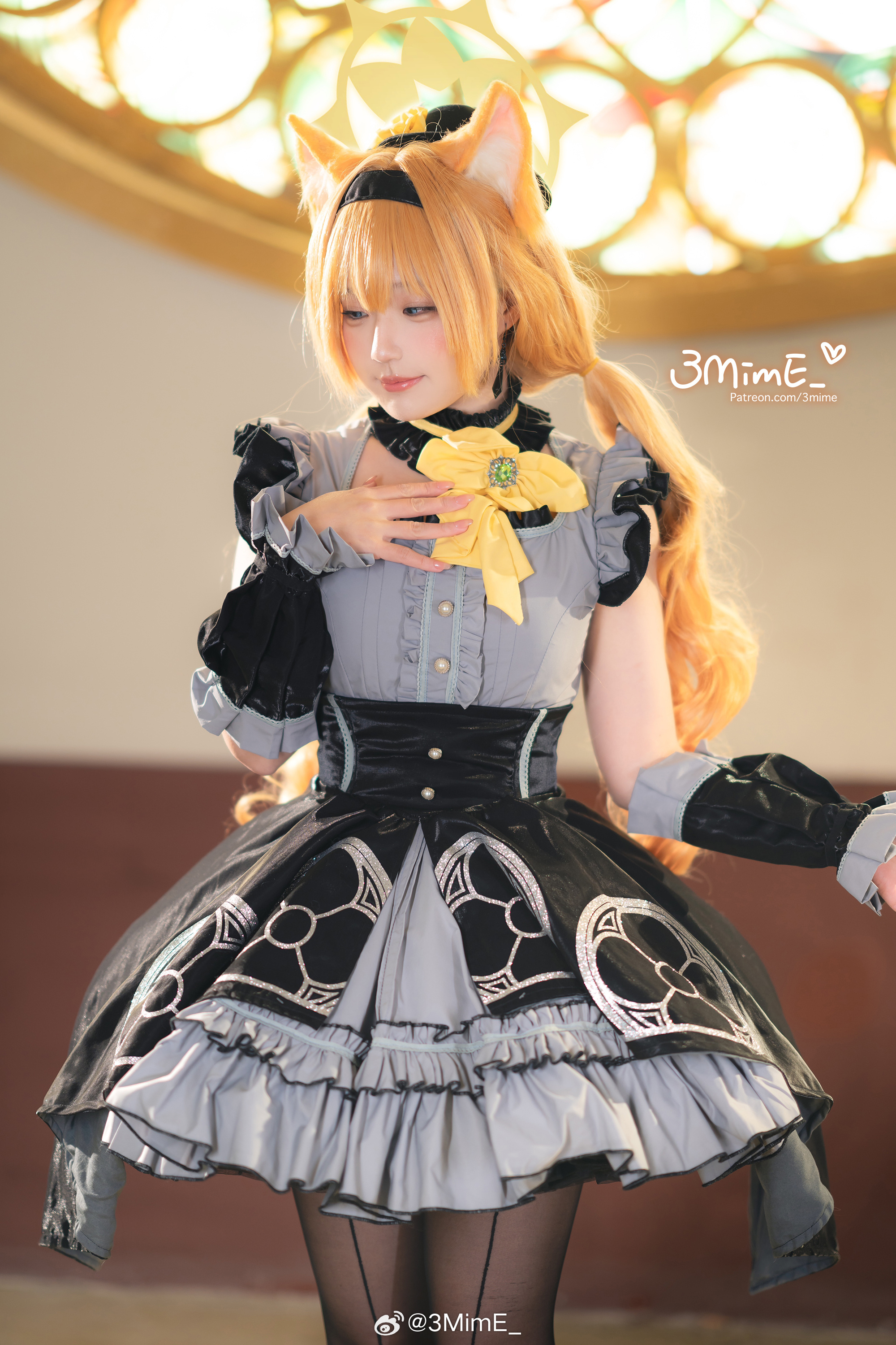 S[COS系] 3MimE   正片欣赏  cosplay 蔚蓝档案 玛丽