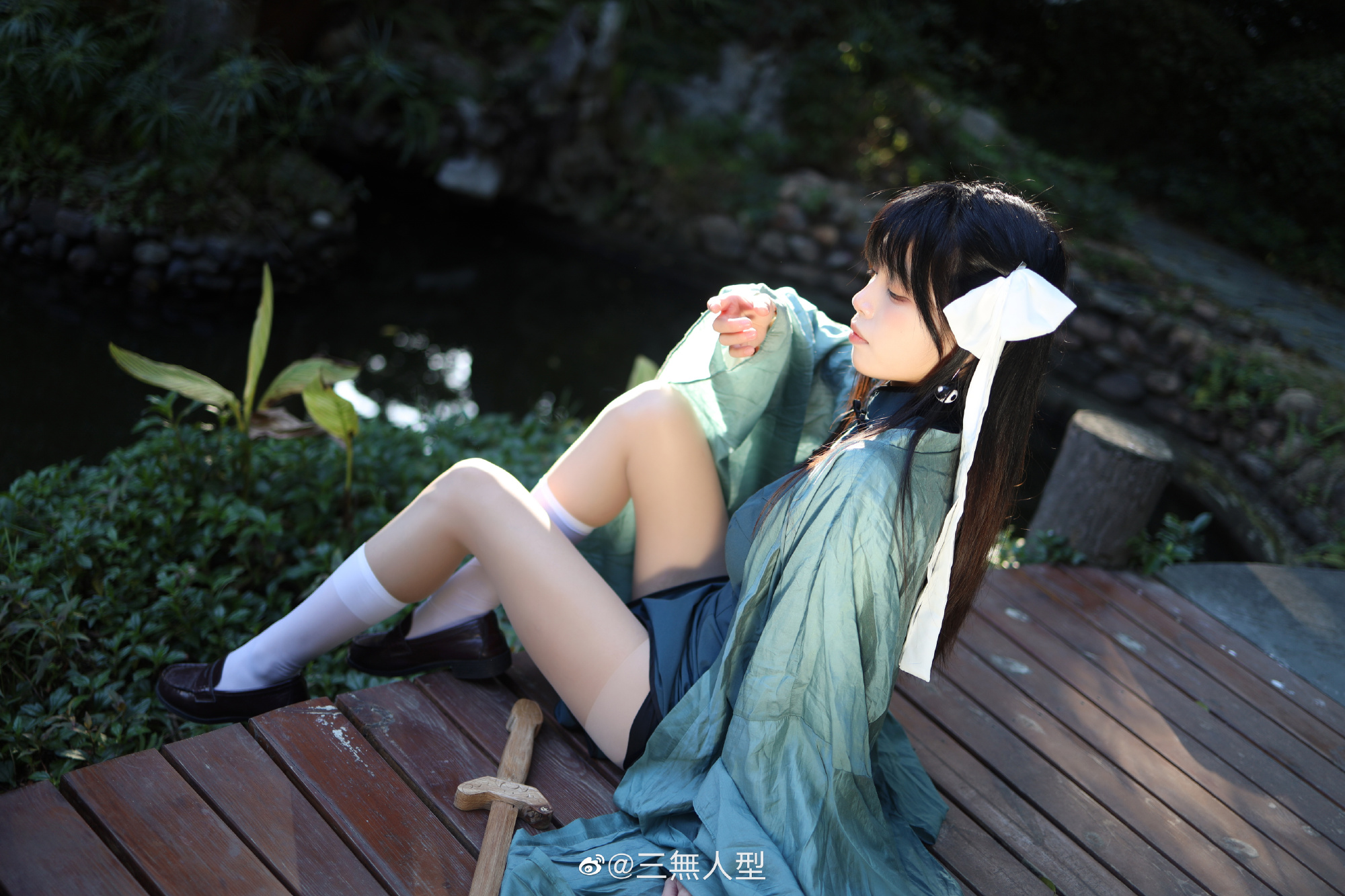 S[COS系]  三無人型：药之指，可之爱！ 药到病除，我的符最治相思病。妃咲旗袍。