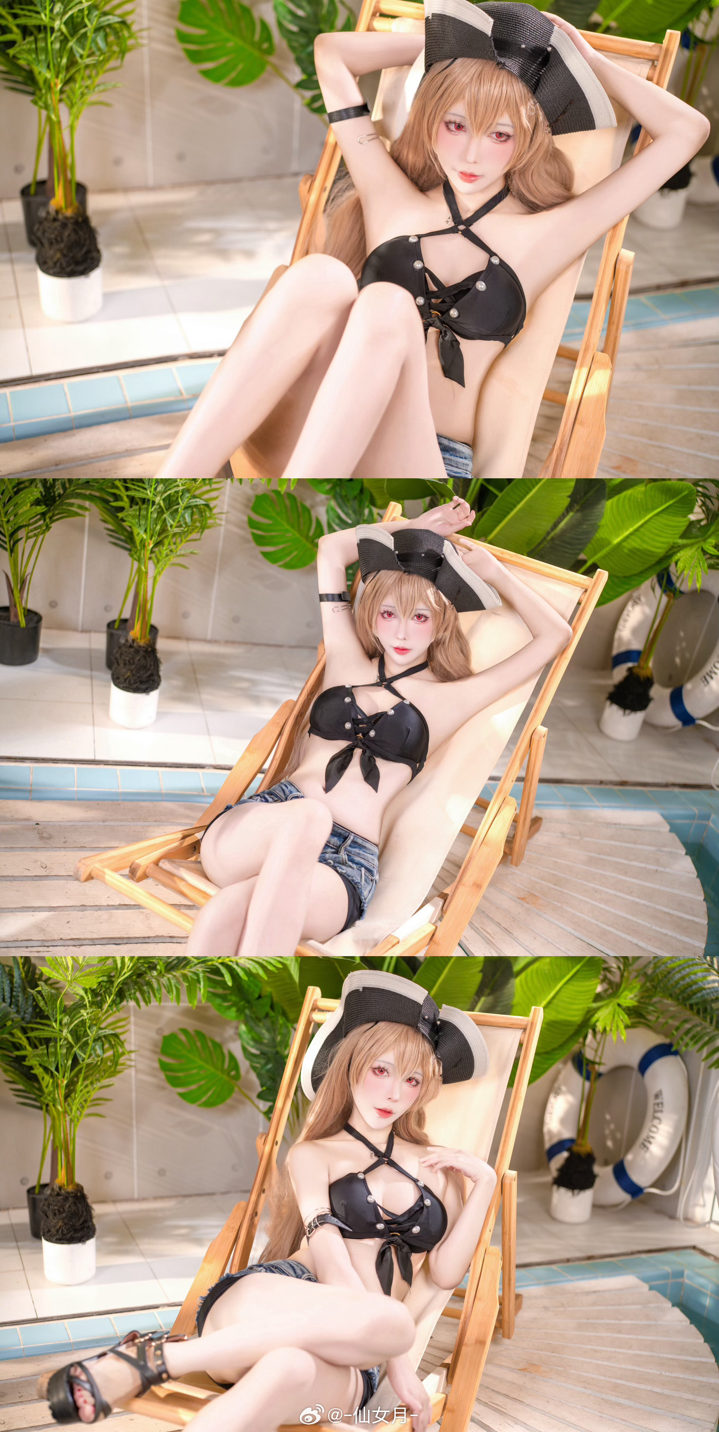 S[COS系]  仙女月-正片欣赏  cosplay 碧蓝航线 让巴尔