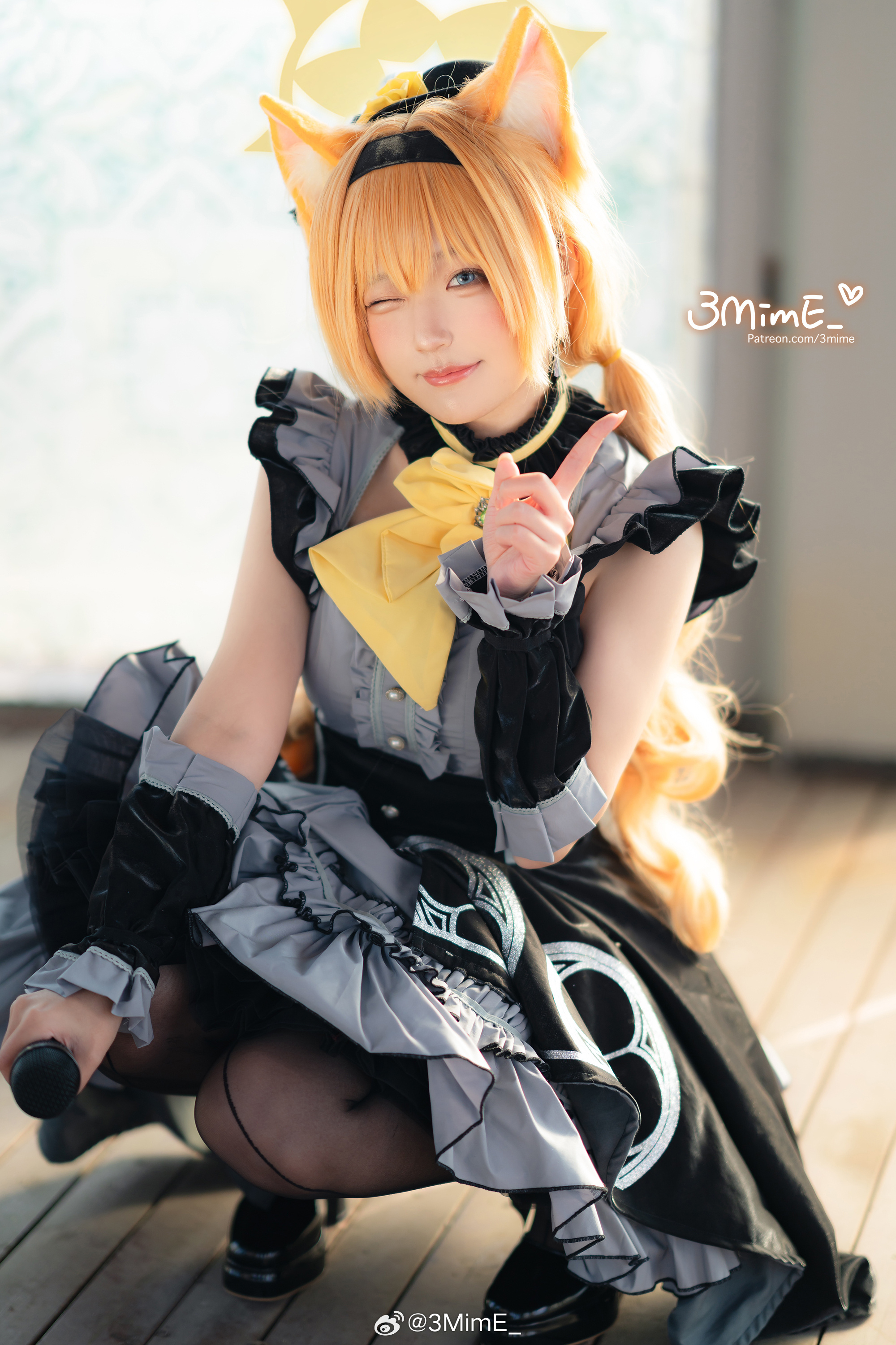 S[COS系] 3MimE   正片欣赏  cosplay 蔚蓝档案 玛丽