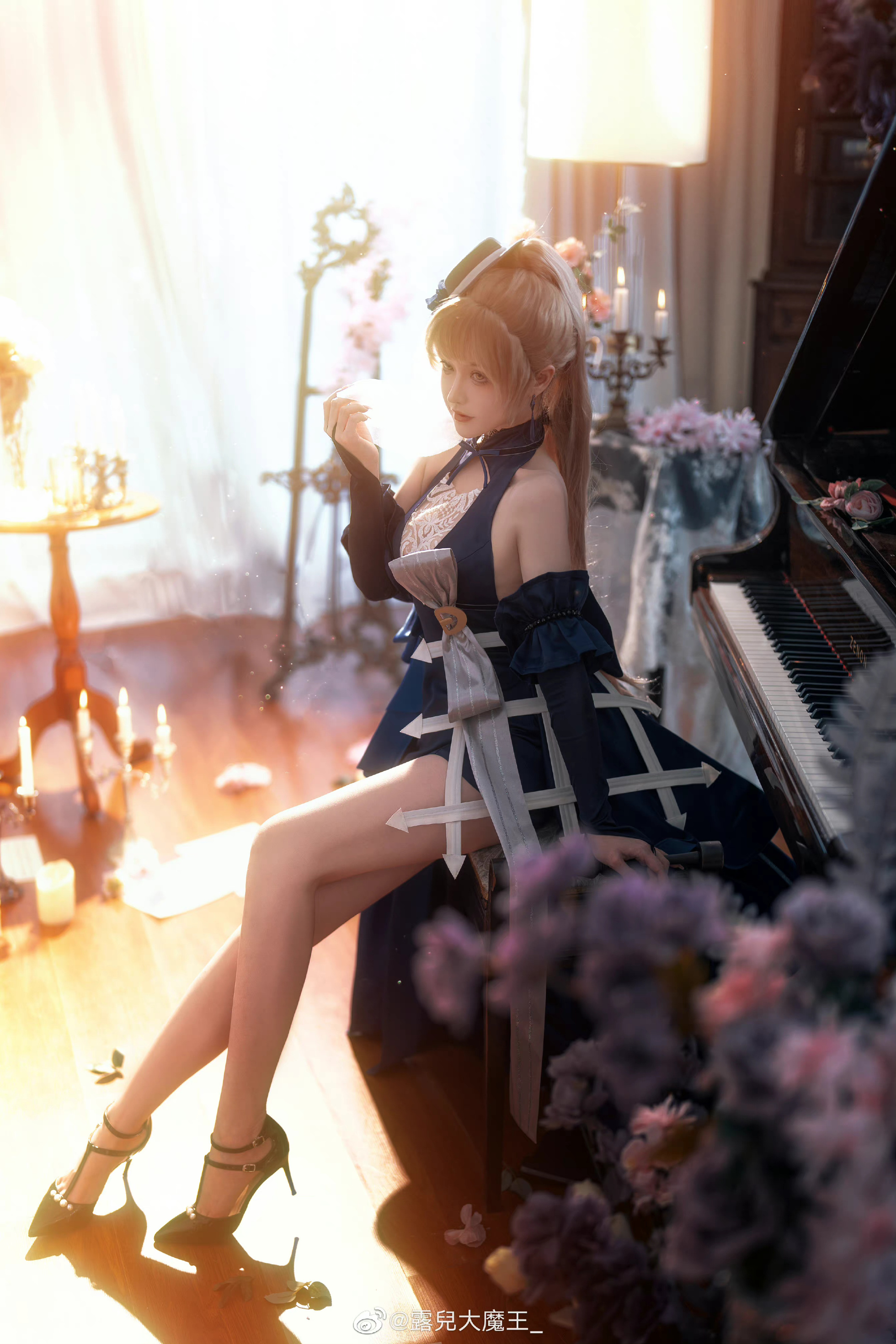 H[COS系] 露兒大魔王 ：上海御姐Coser！172cm大长腿杀疯二次元动漫圈！这腿真是太棒了  露兒大魔王 COSPLAY写真图片包合集[11套][持续更新]